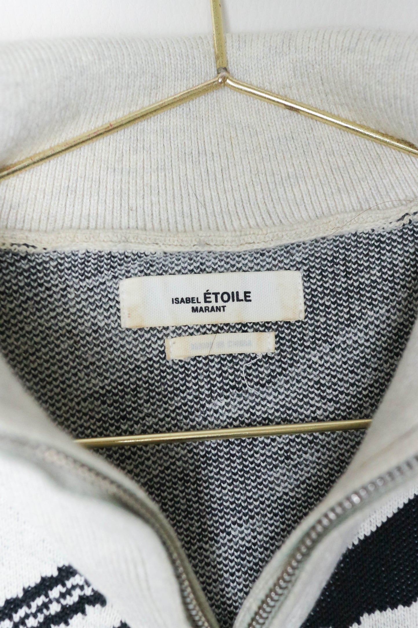 Isabel Marant Etoile Logo Zip Jumper