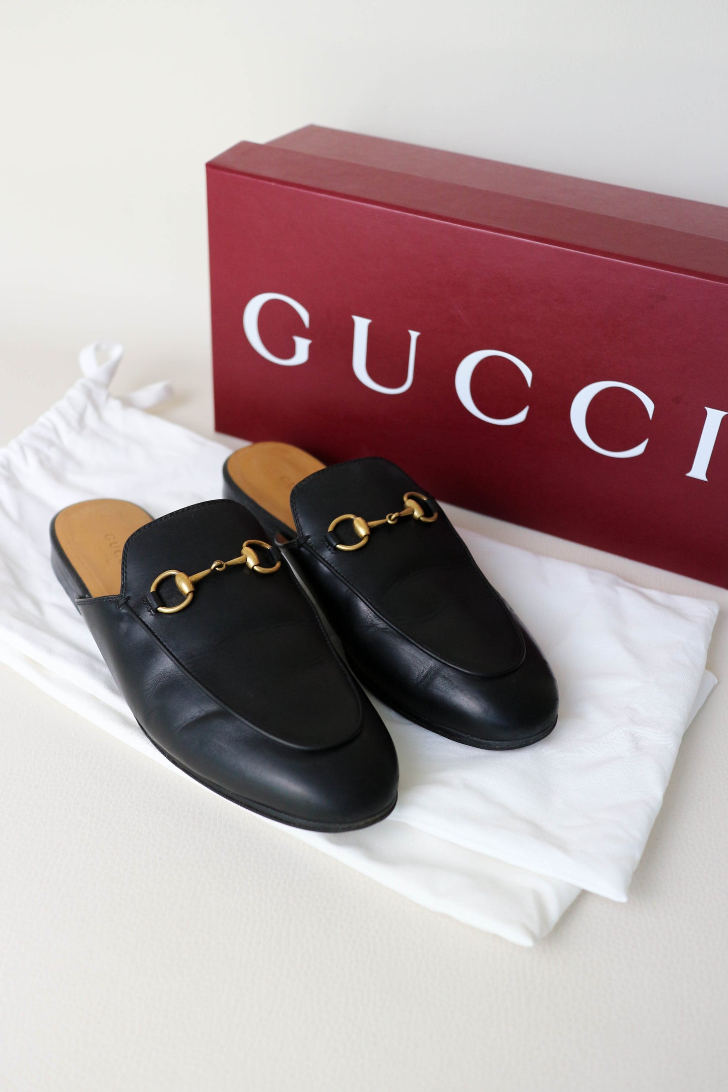 Gucci Princetown Loafers Black