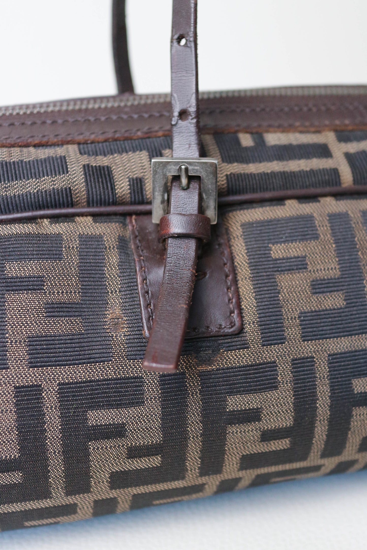 Fendi Vintage Zucca Handbag