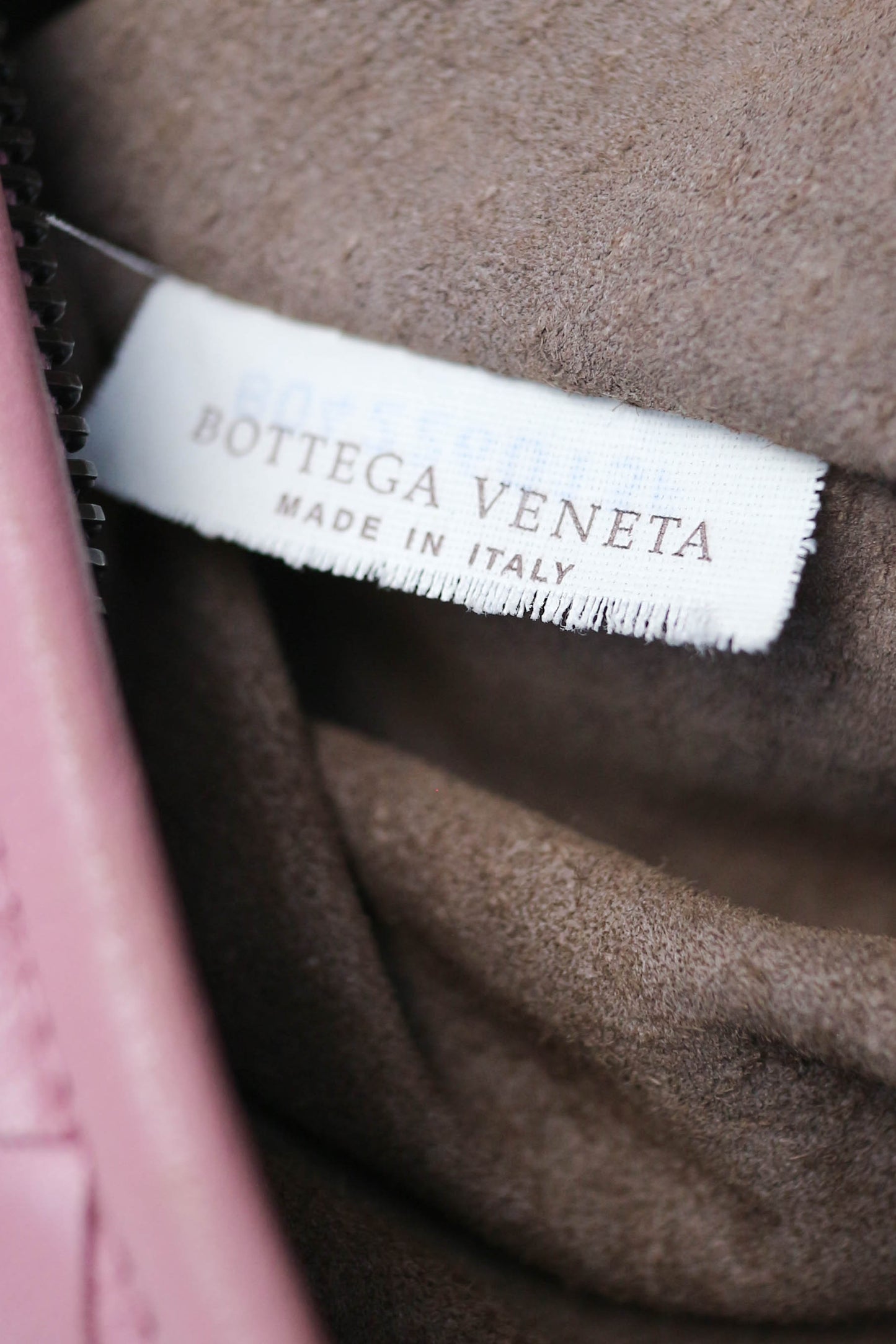 Bottega Veneta Intrecciato Hobo Bag Pink
