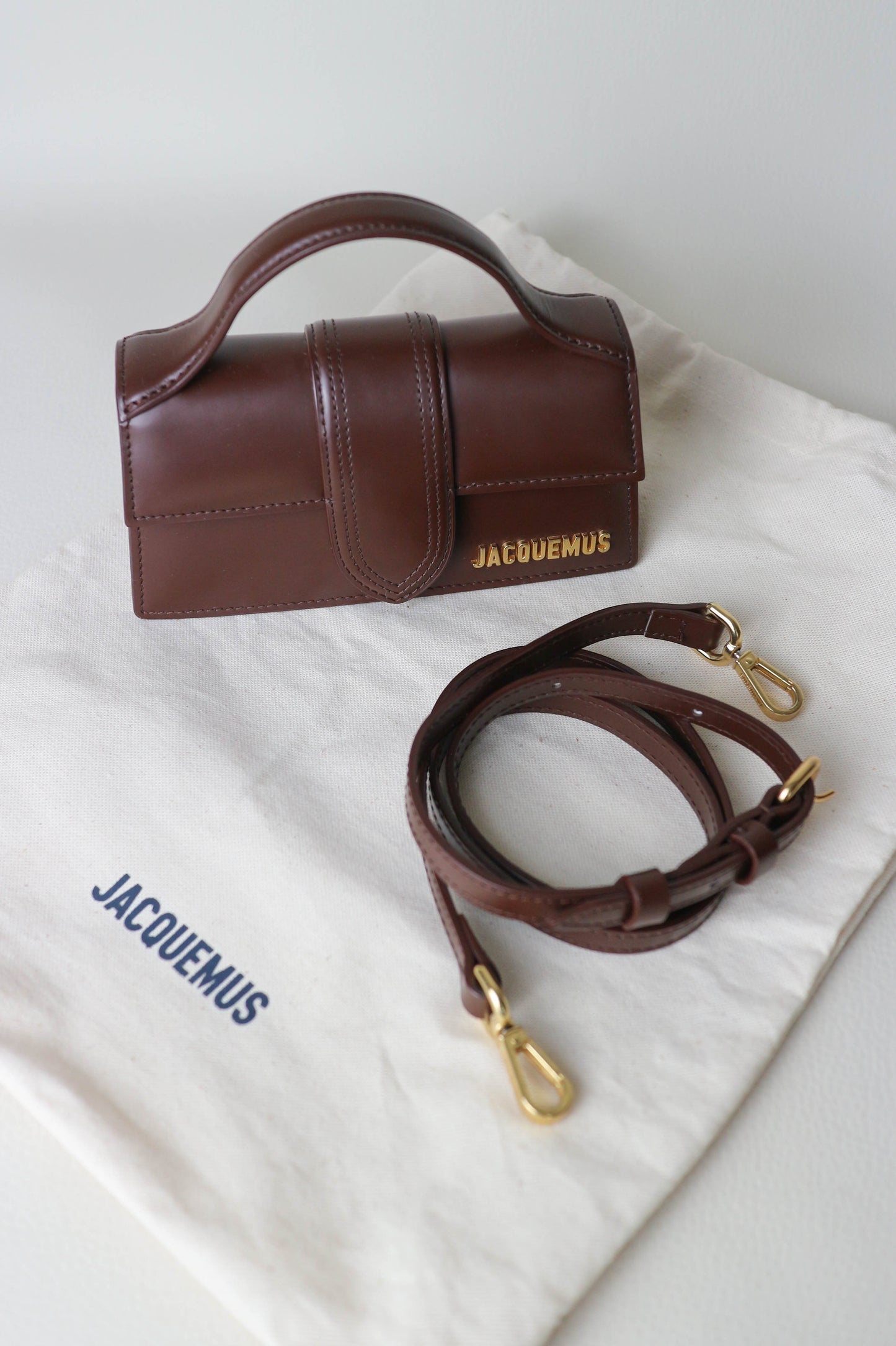 Jacquemus Mini Bambino Bag Brown