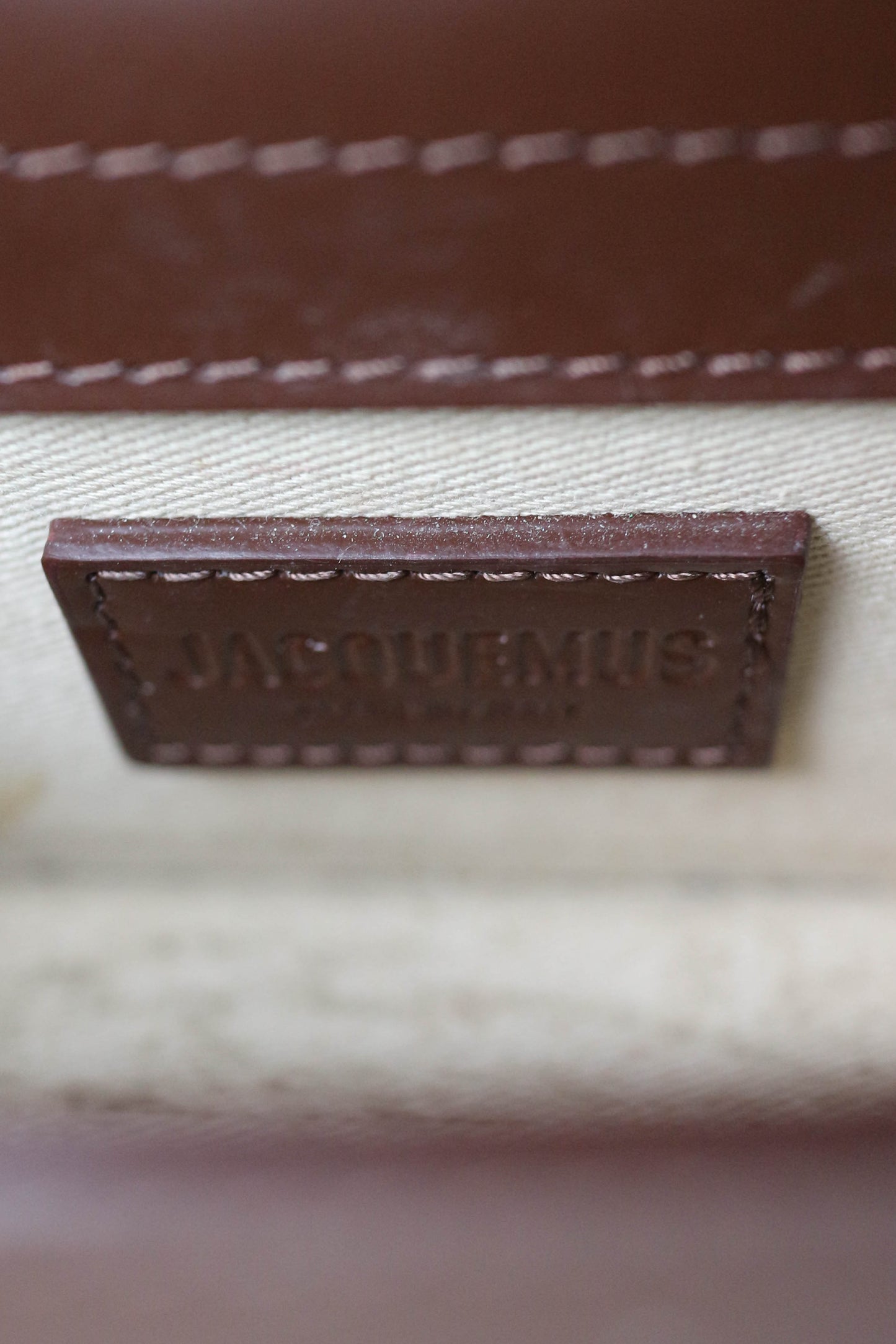 Jacquemus Mini Bambino Bag Brown