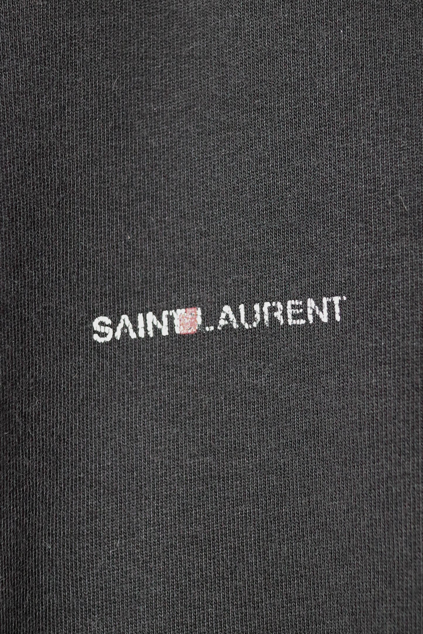 Saint Laurent Cropped Logo Sweater