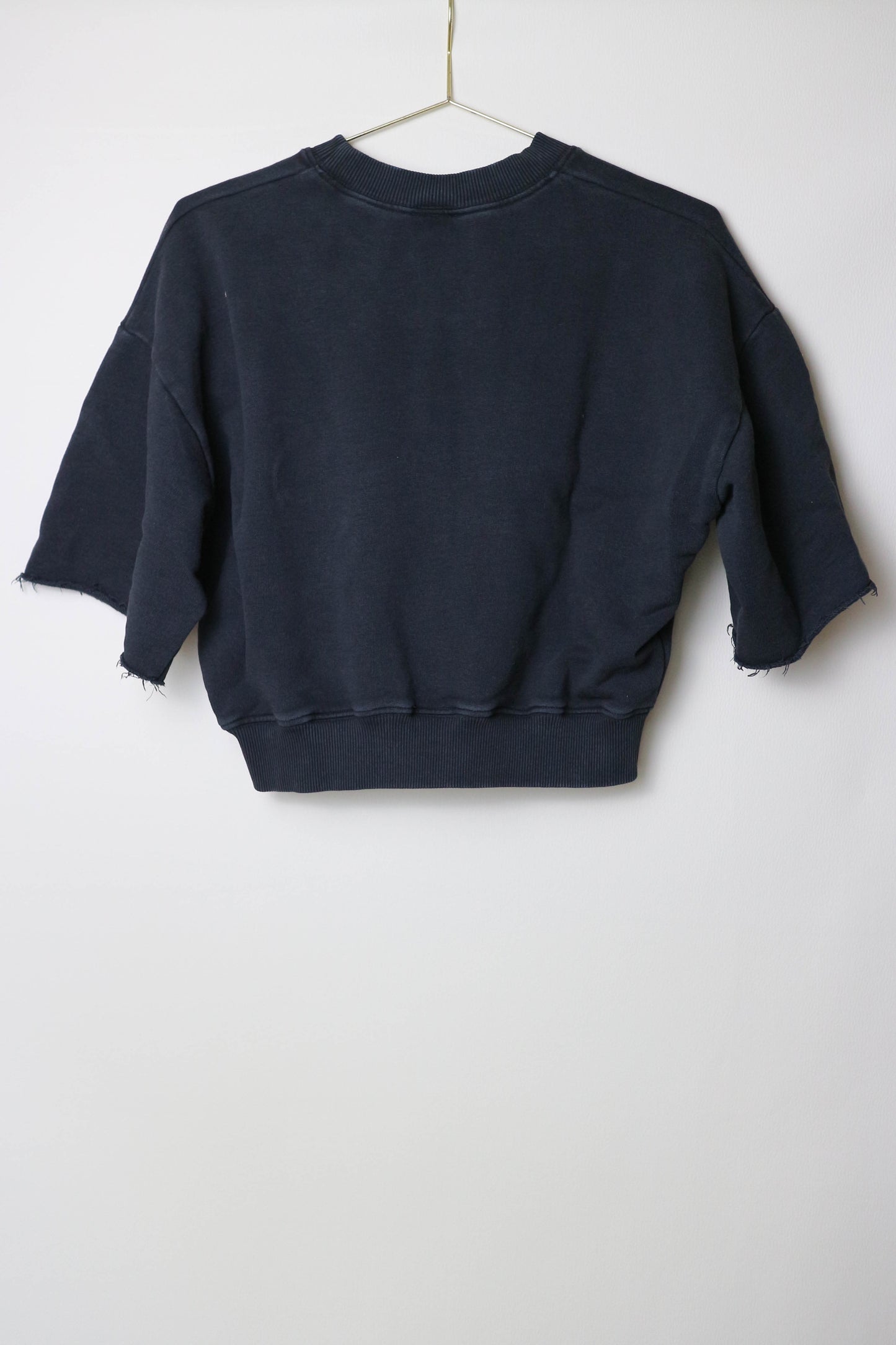 Saint Laurent Cropped Logo Sweater