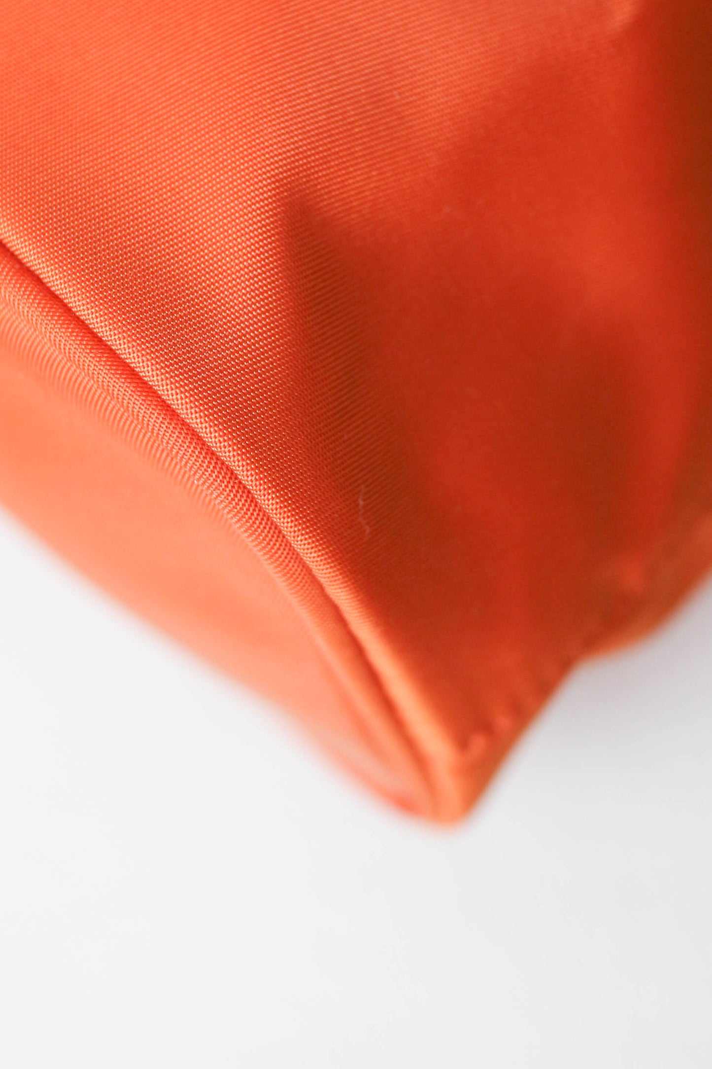 Prada Nylon Bucket Bag Orange