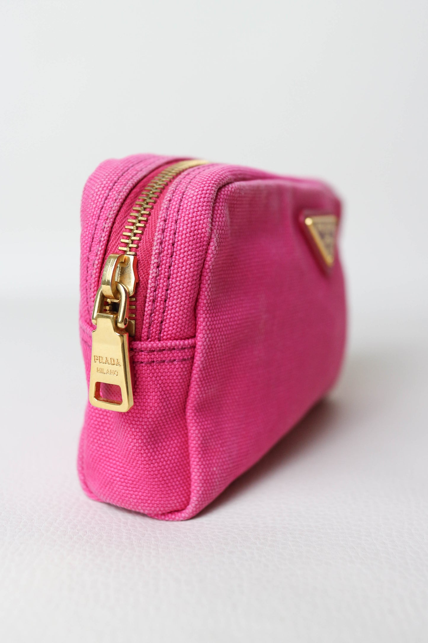 Prada Denim Toiletry Pouch