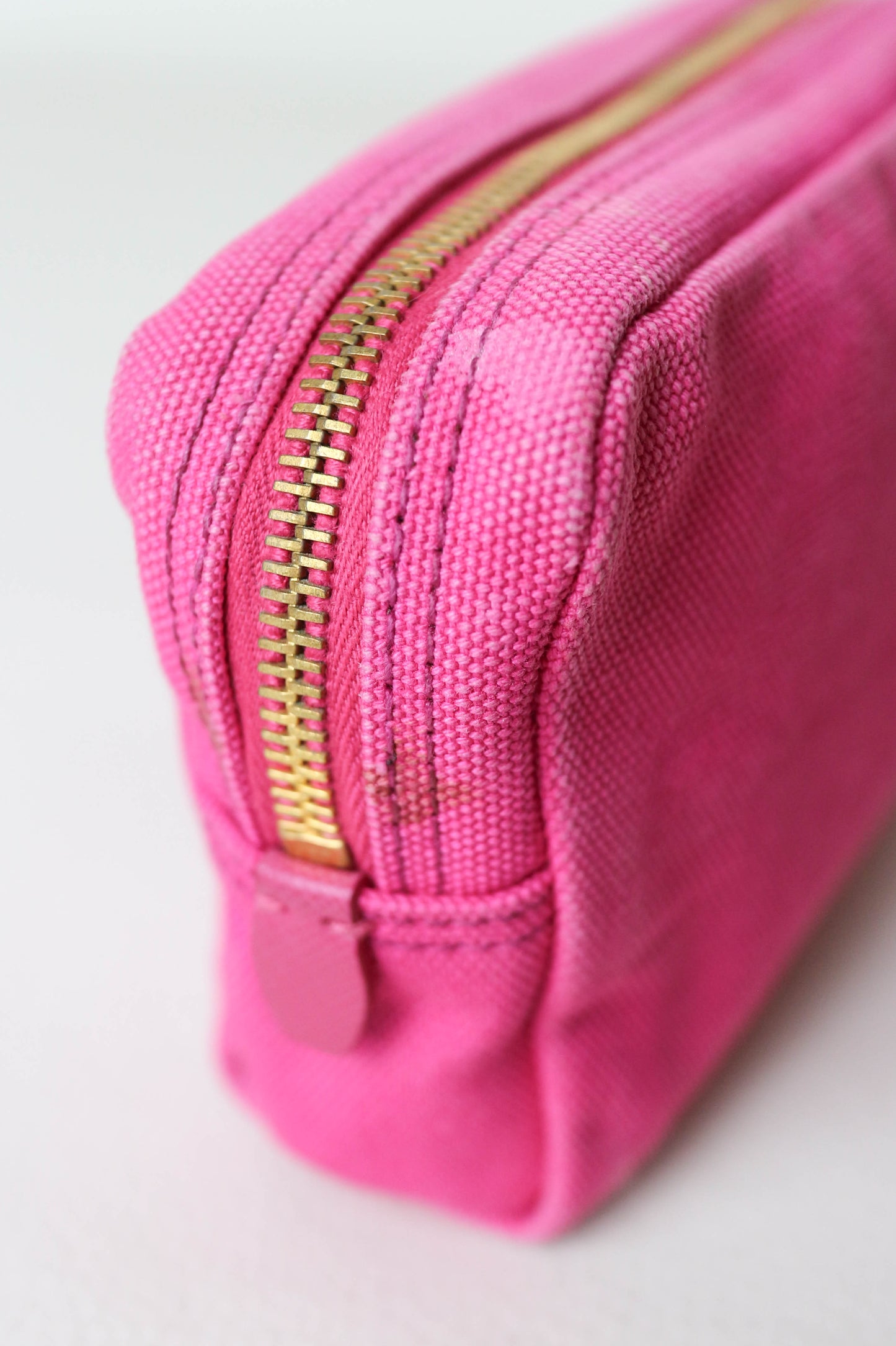 Prada Denim Toiletry Pouch