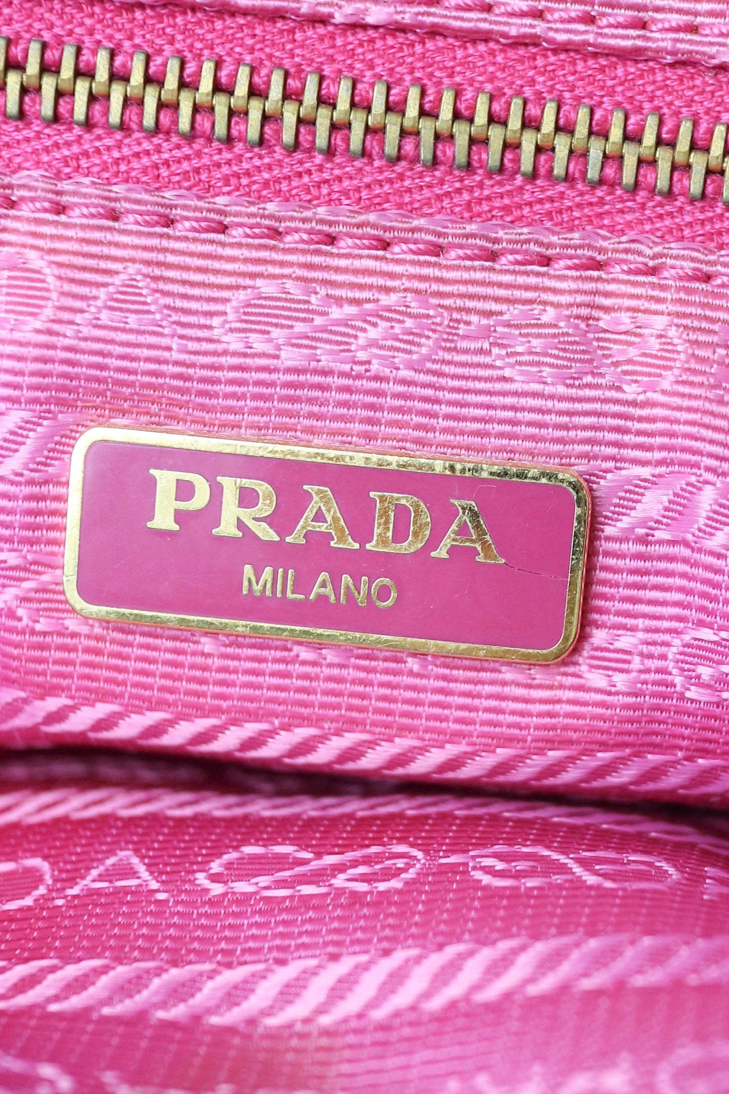 Prada Denim Toiletry Pouch