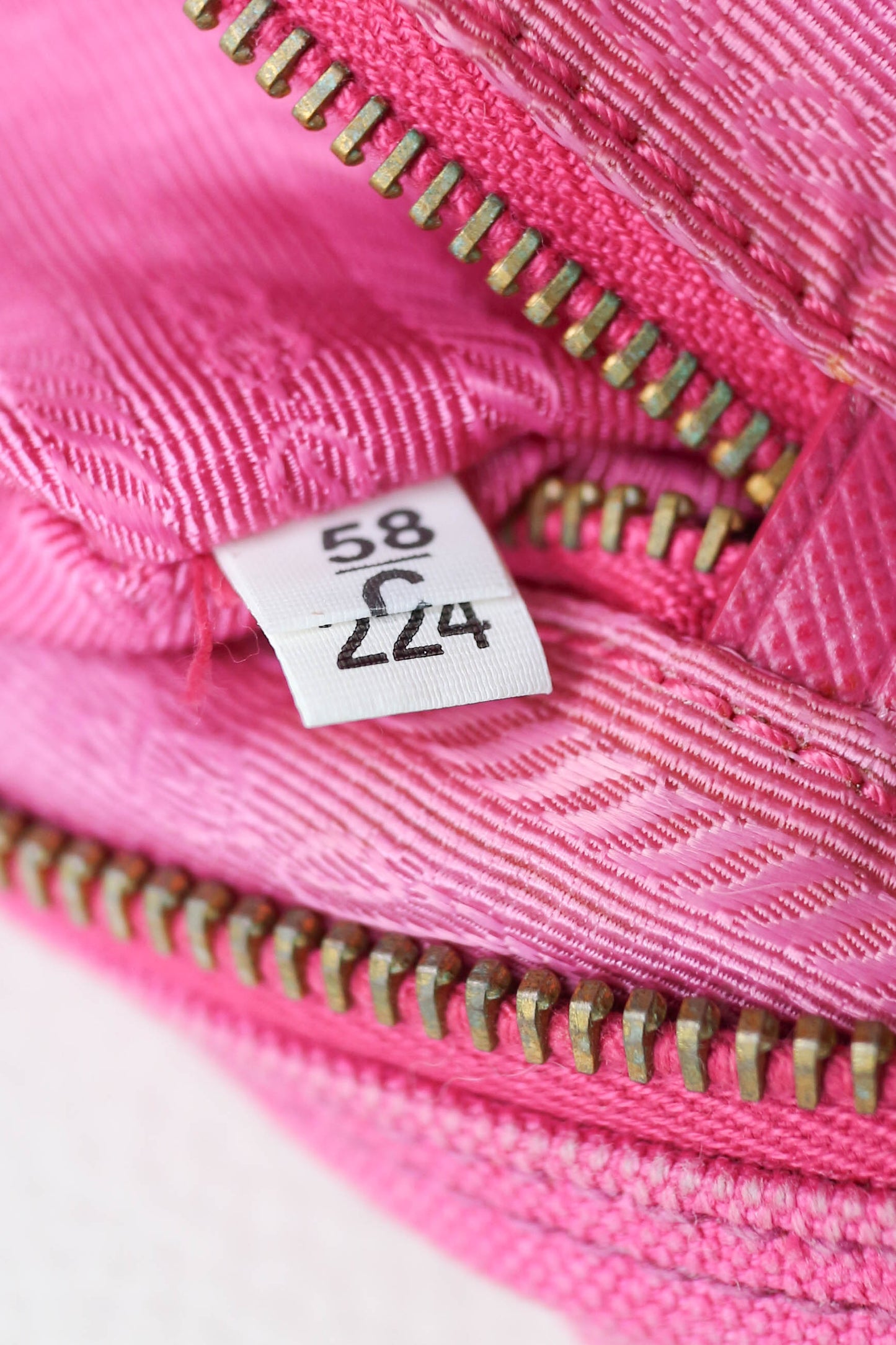 Prada Denim Toiletry Pouch