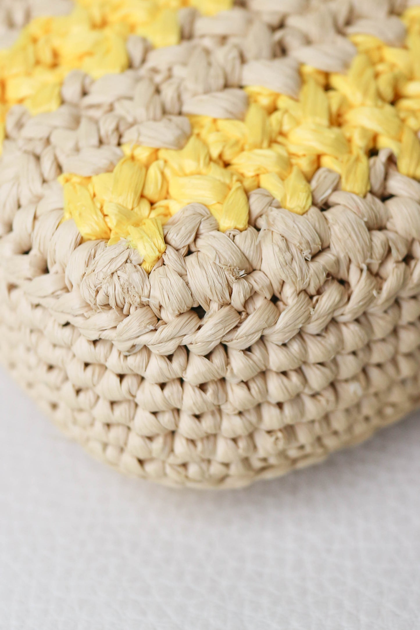 Prada Raffia Phone Pouch Bag