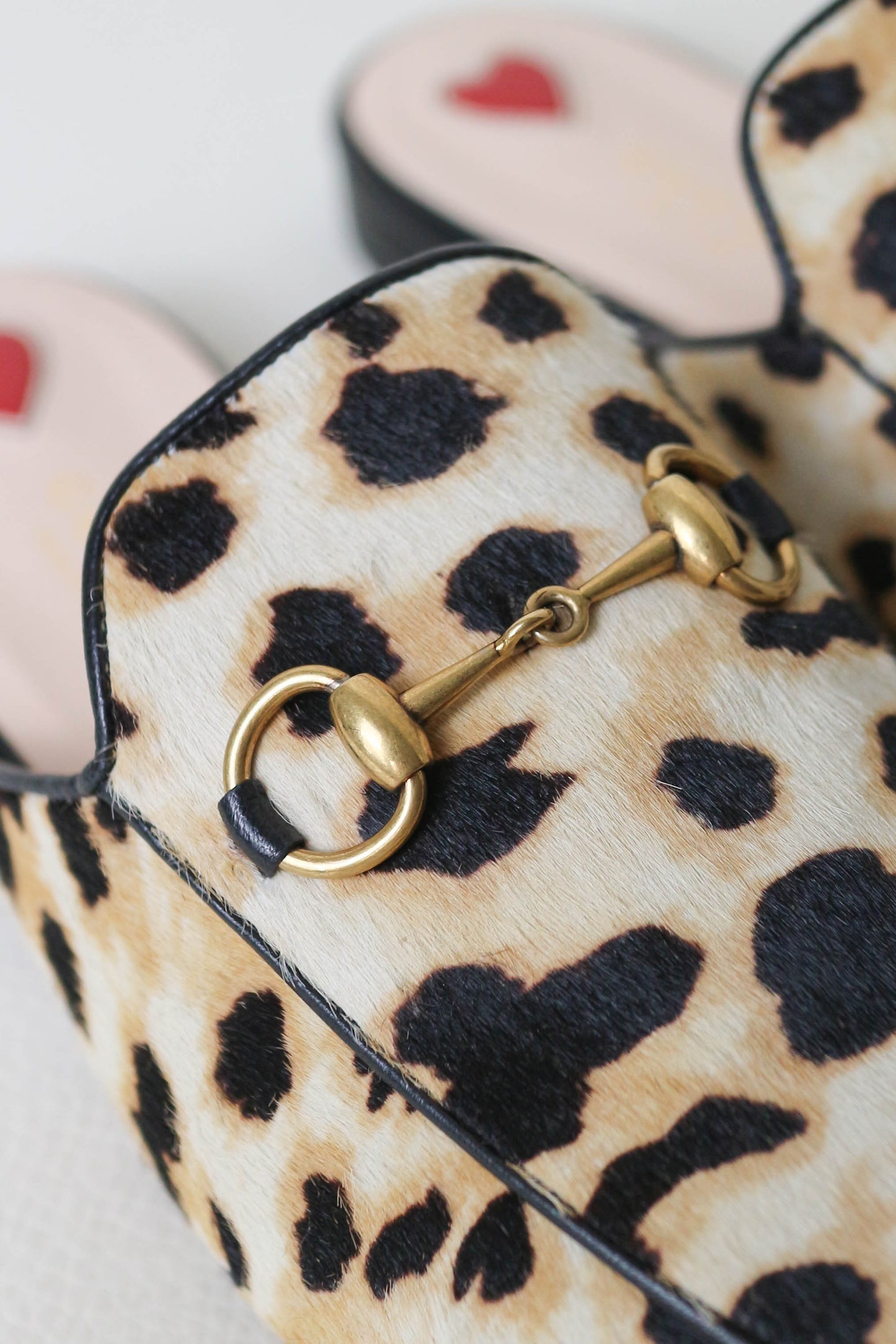 Gucci Princetown Loafers Leopard