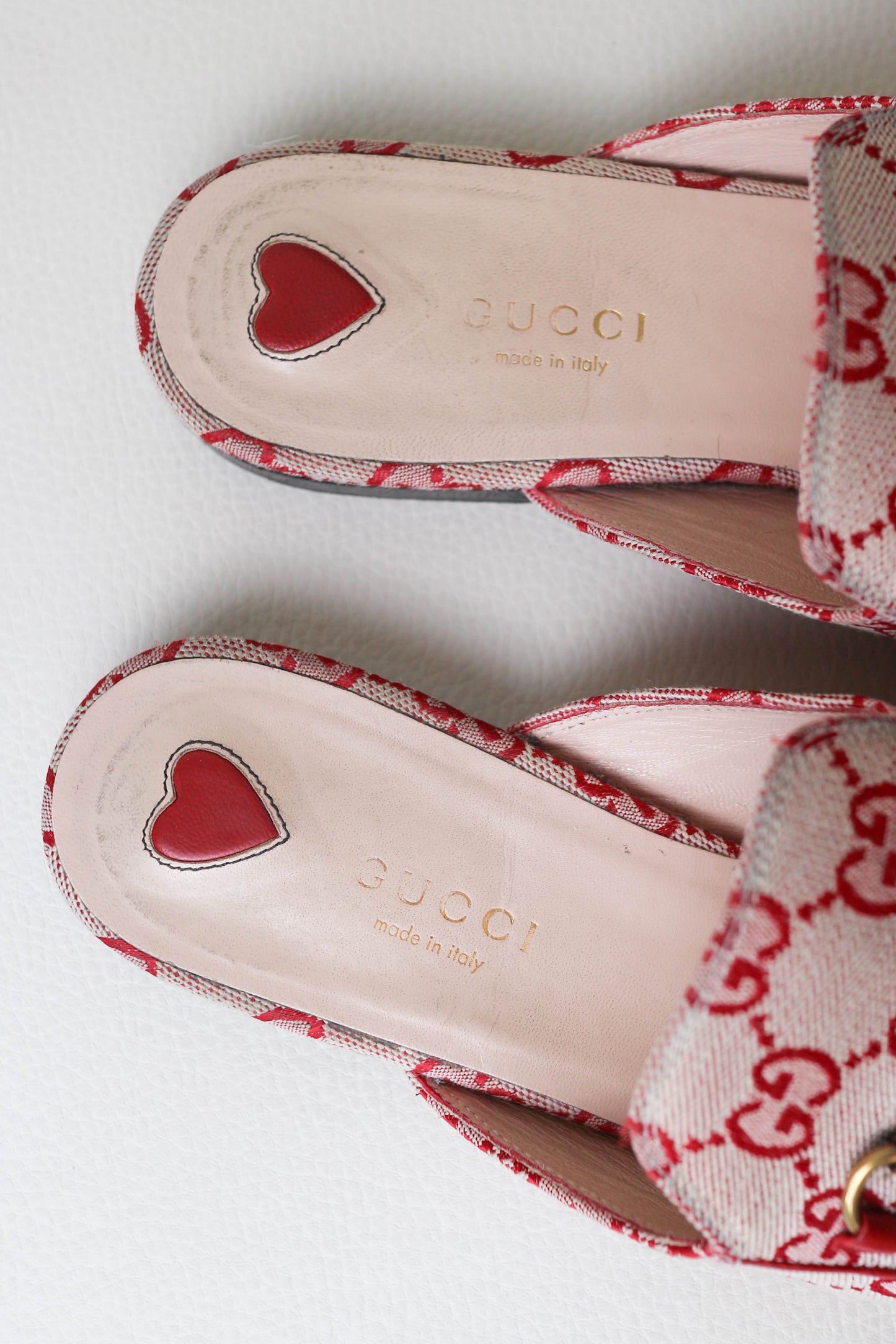 Gucci Princetown Loafers Red