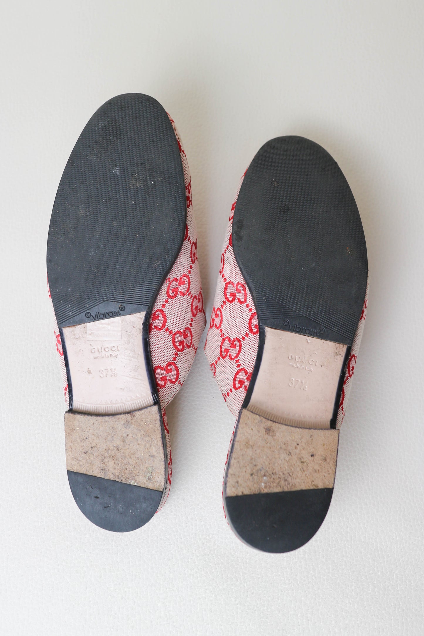 Gucci Princetown Loafers Red