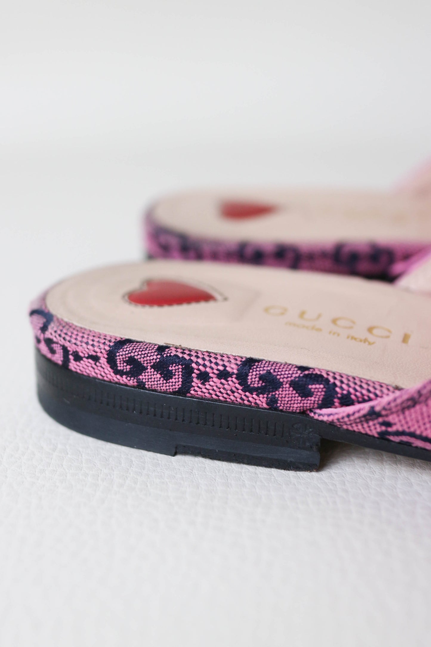Gucci Princetown Loafers Pink/Navy