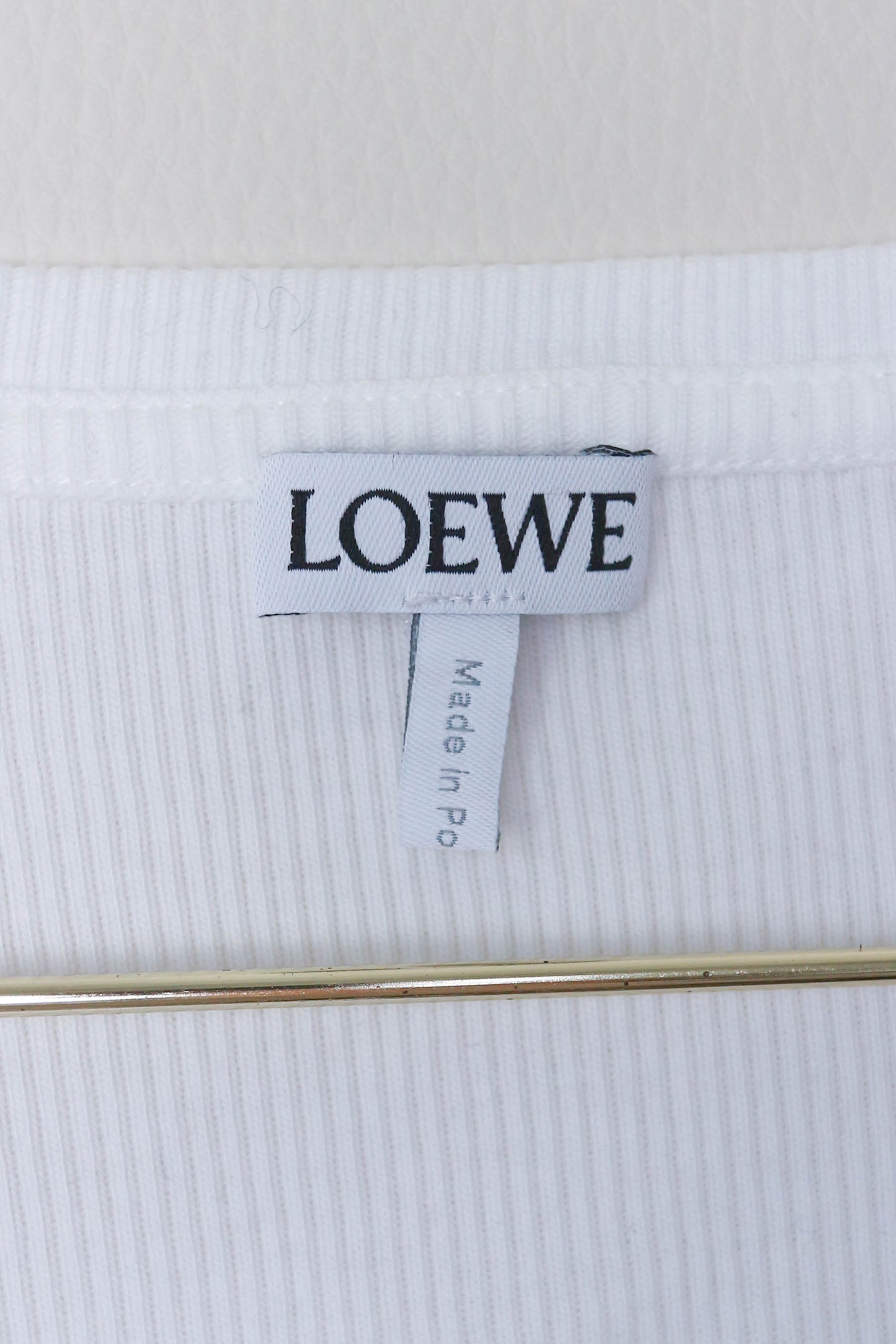 LOEWE Anagram Top White