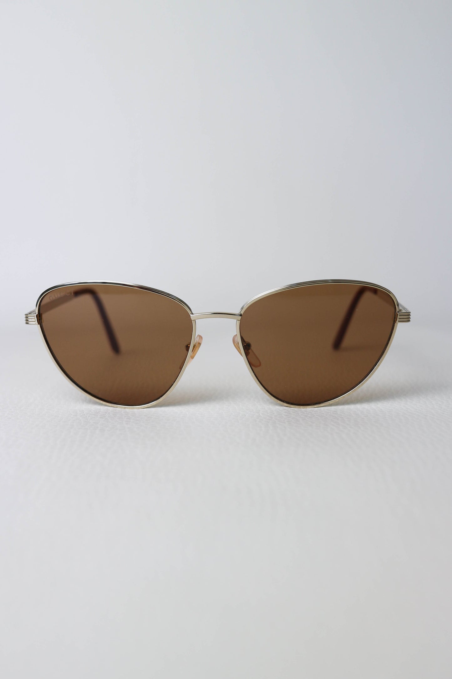 Gucci Cat Eye Sunglasses Gold