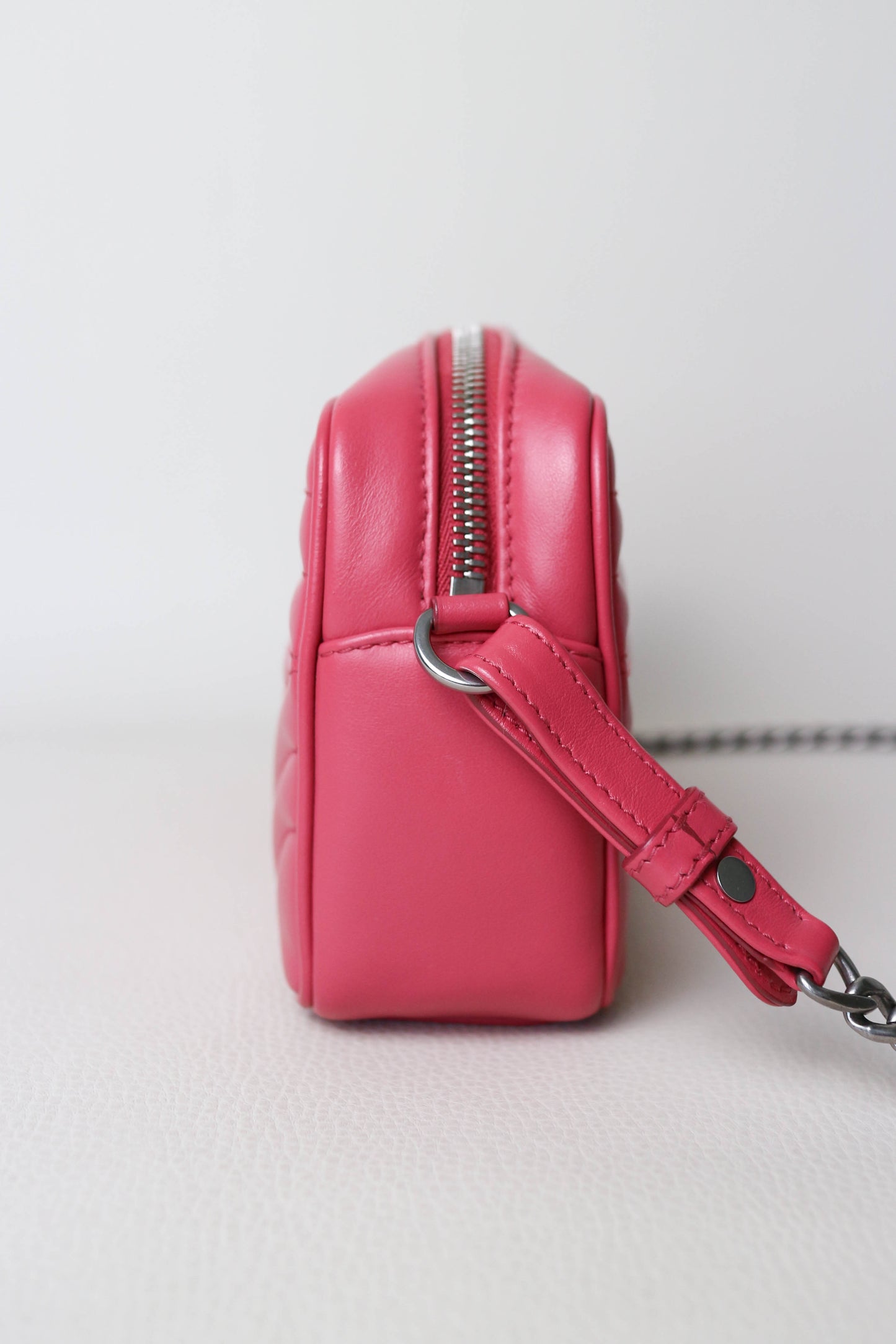 Prada Leather Crossbody Bag Pink