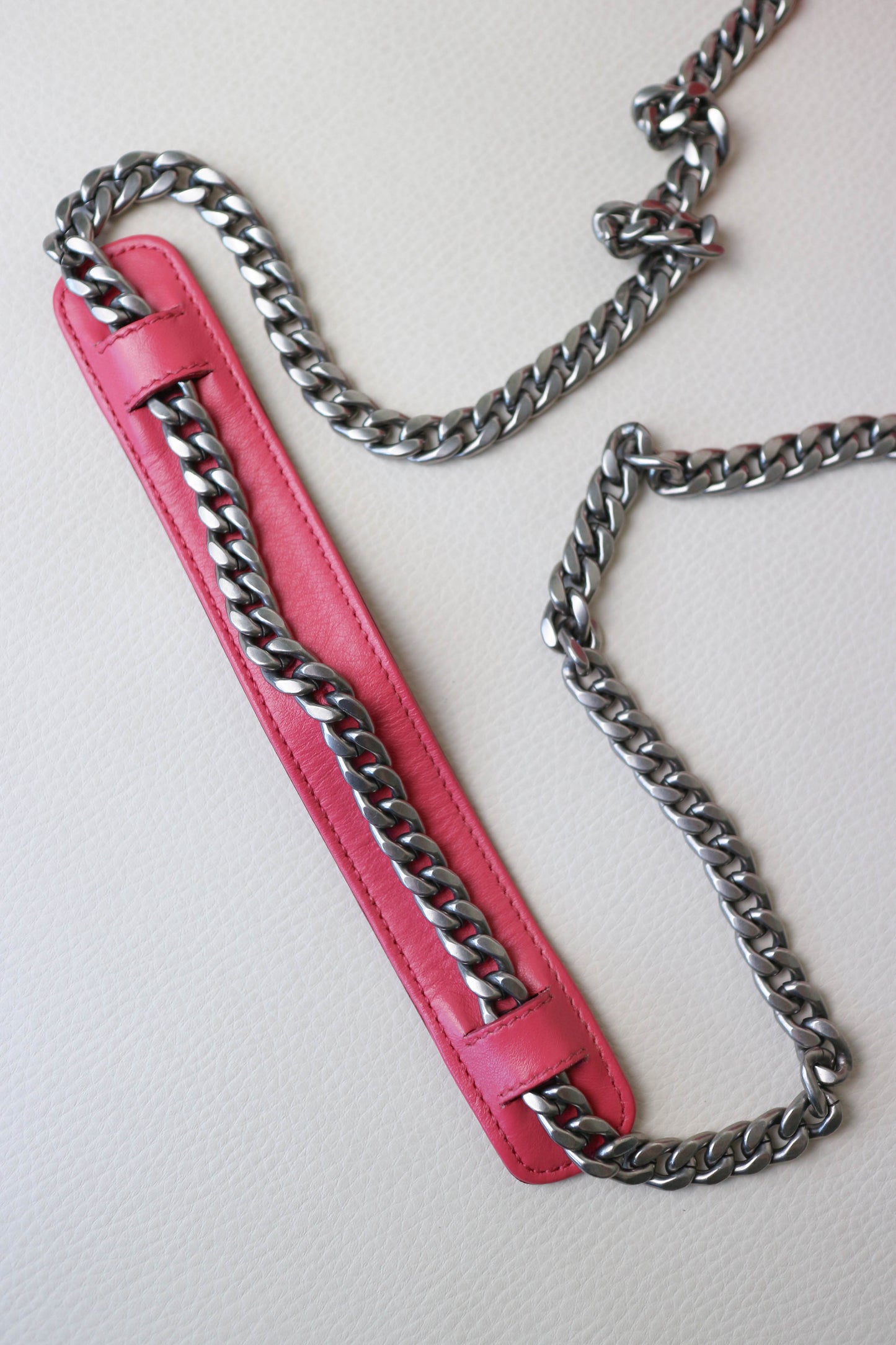 Prada Leather Crossbody Bag Pink