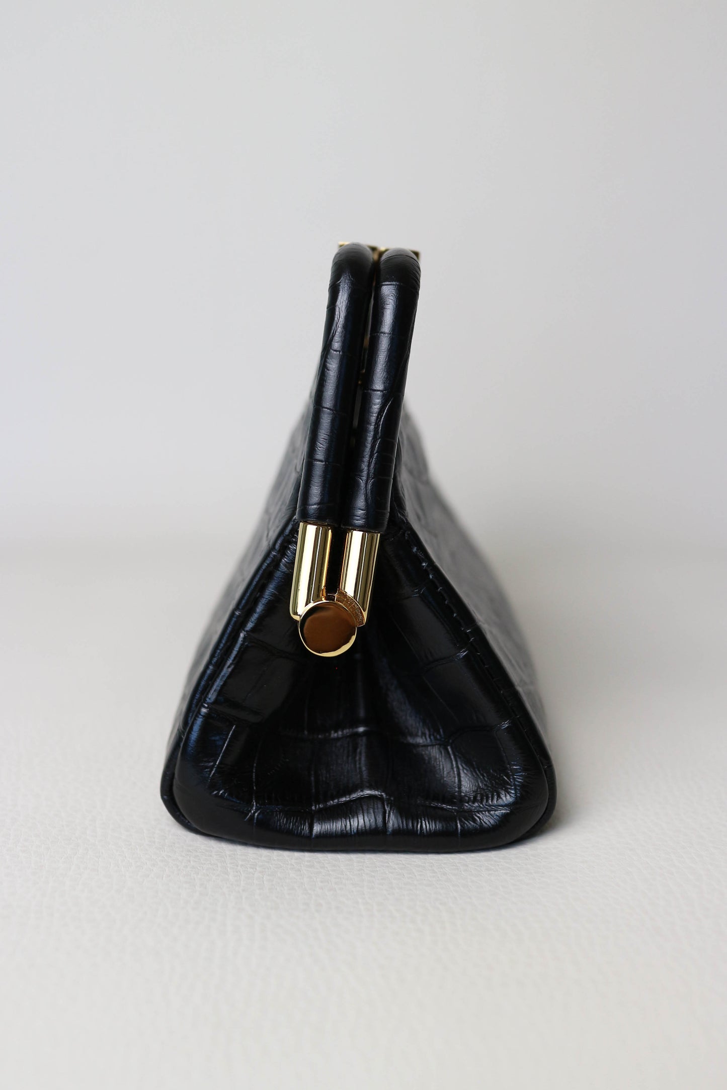 DeMellier Croco Clutch Bag