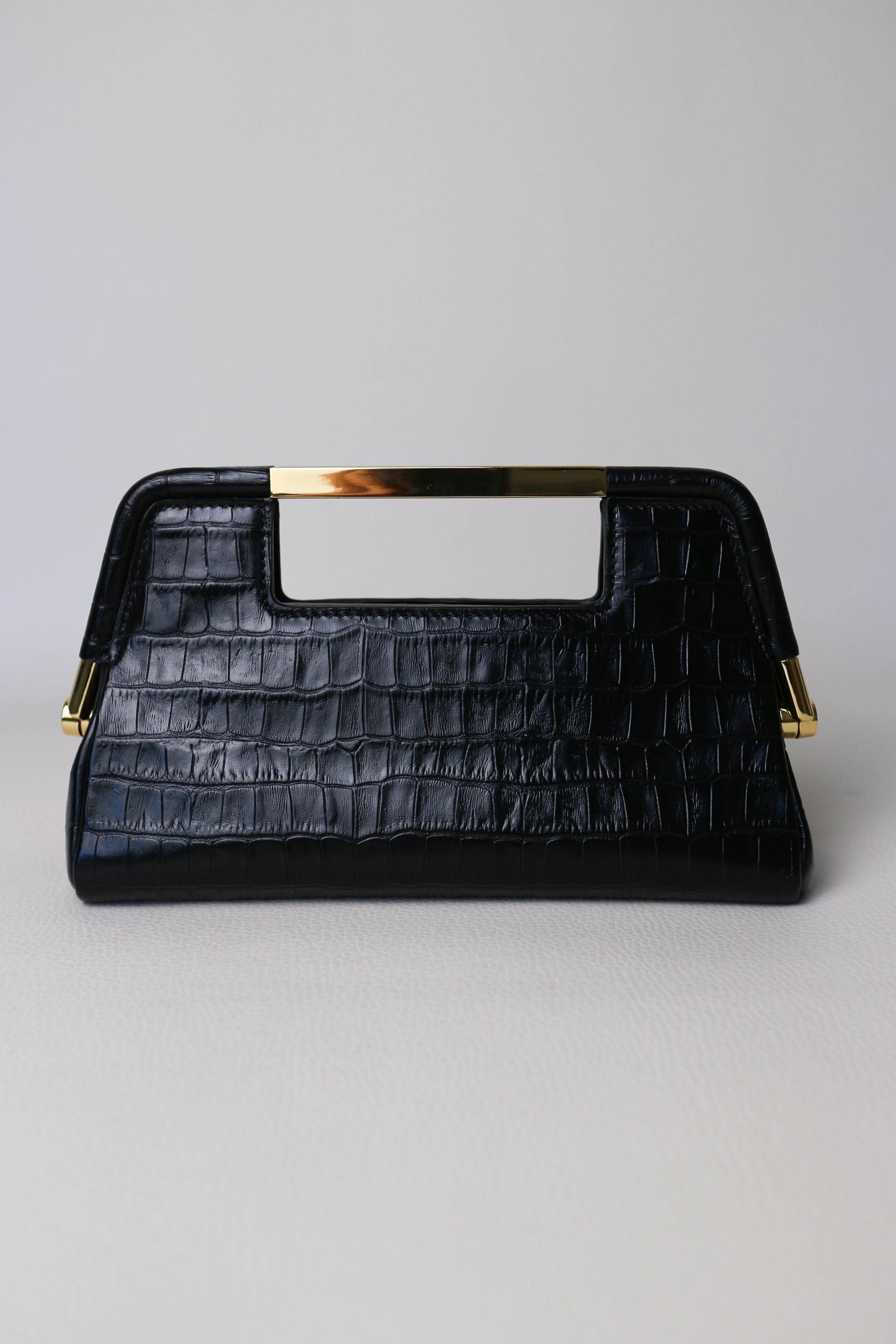 DeMellier Croco Clutch Bag