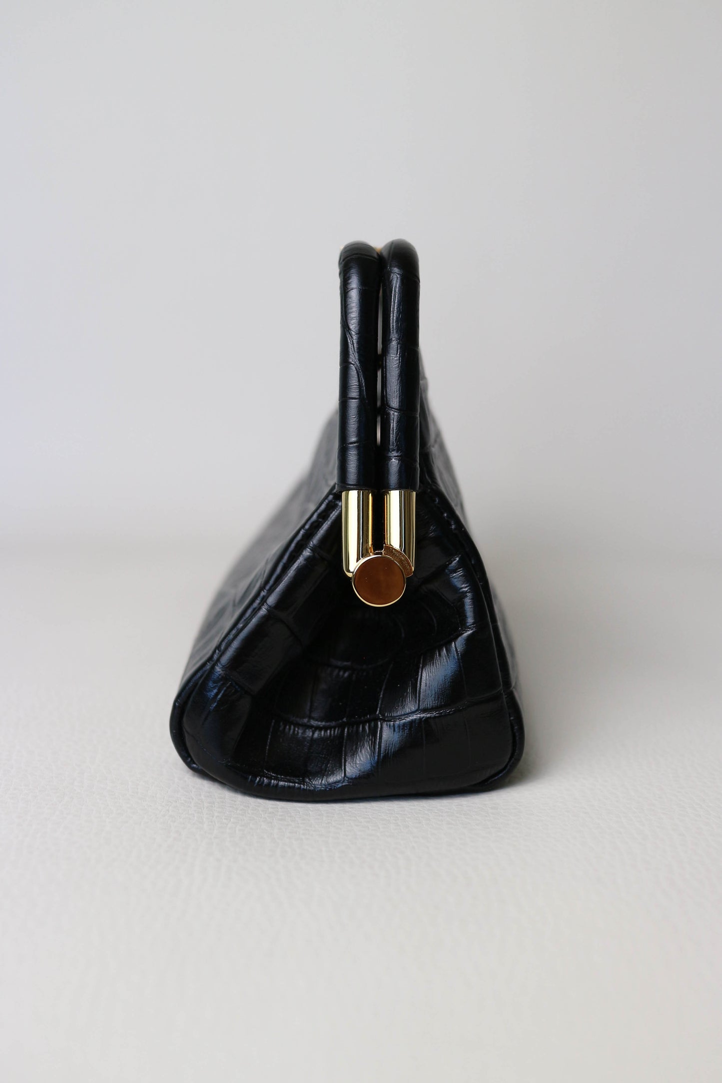 DeMellier Croco Clutch Bag