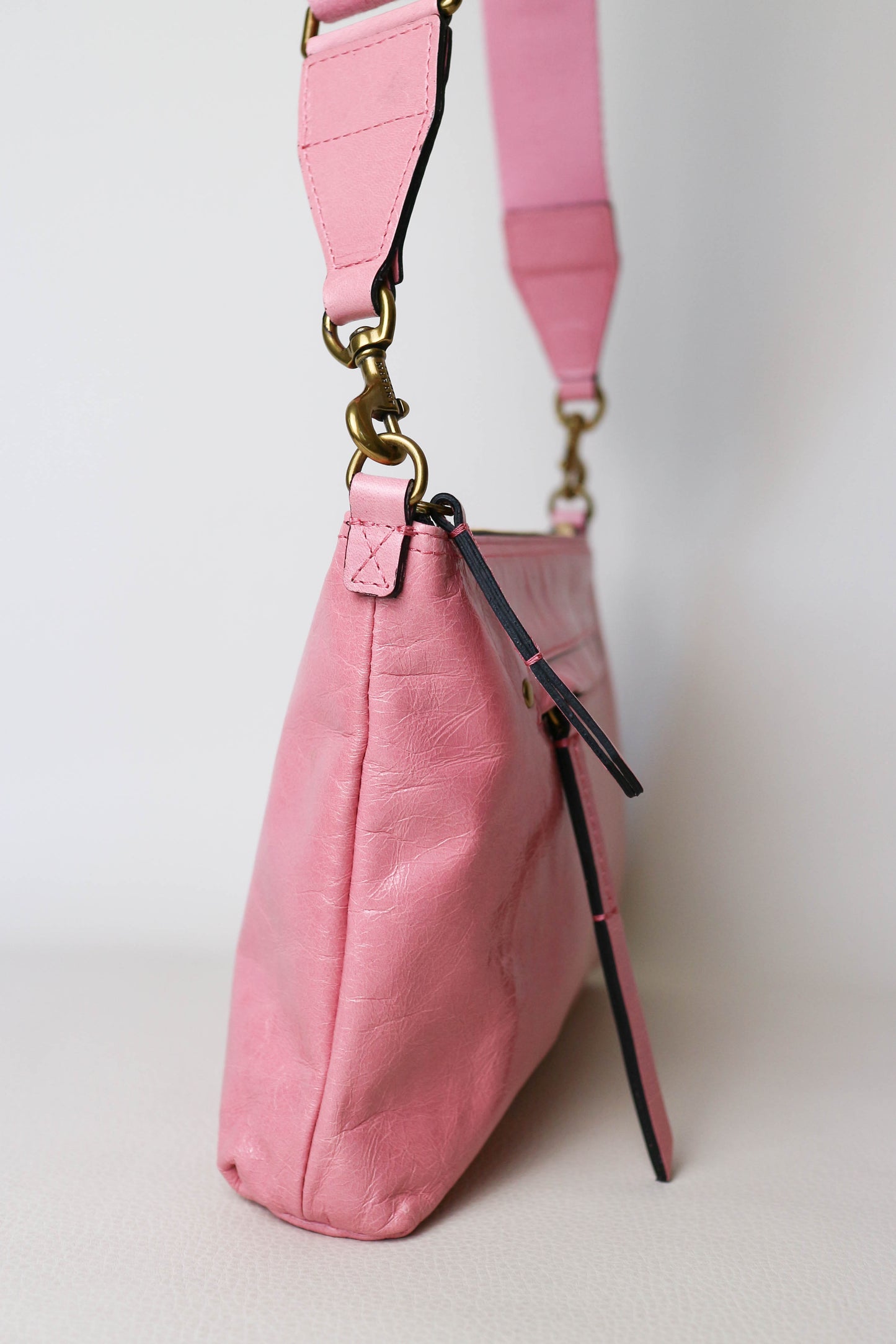 Isabel Marant Nessah Crossbody Bag Pink