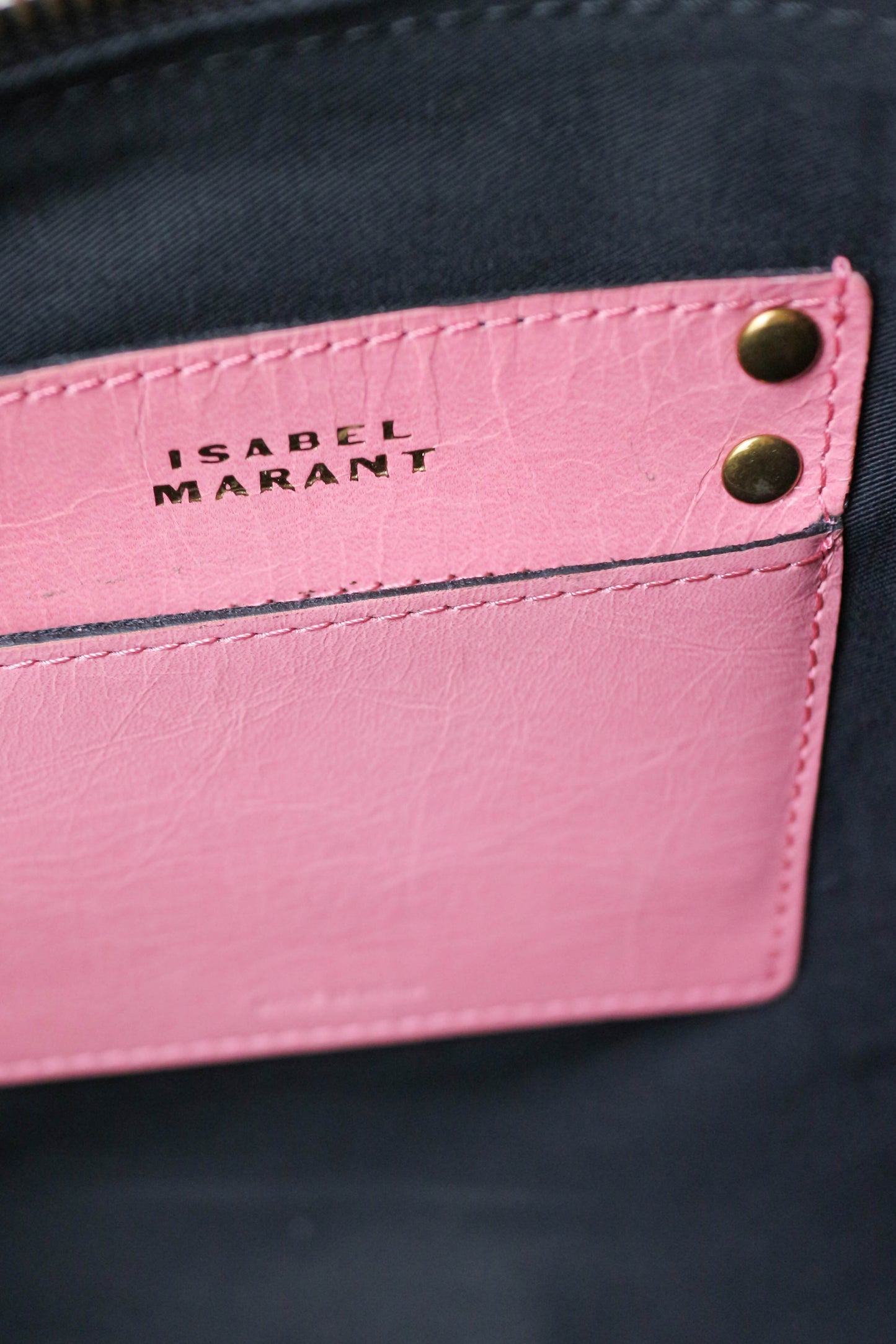 Isabel Marant Nessah Crossbody Bag Pink