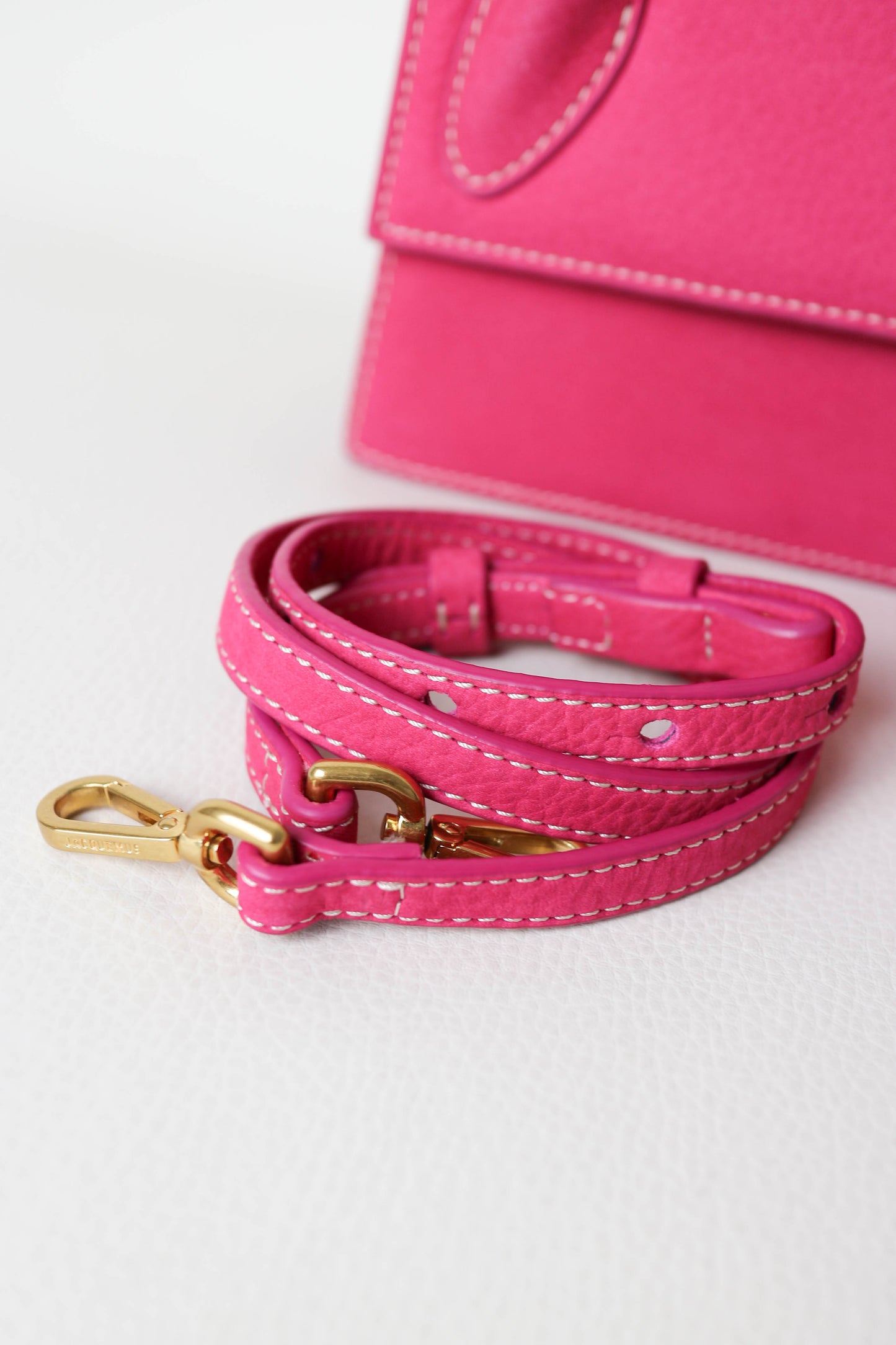 Jacquemus Le Chiquito Long Bag Pink