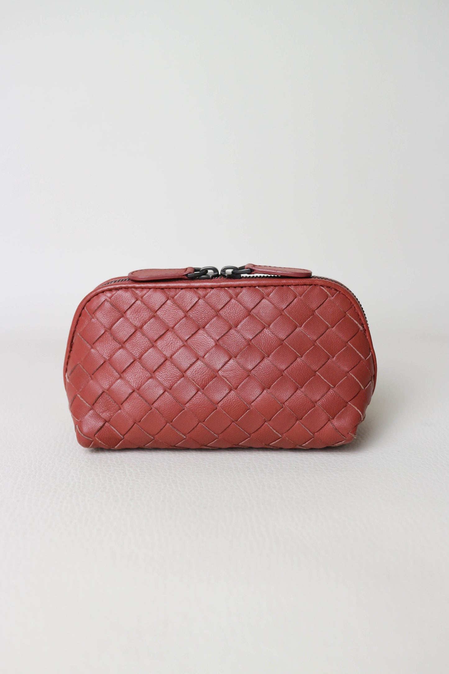 Bottega Veneta Mini Intrecciato Toiletry Pouch