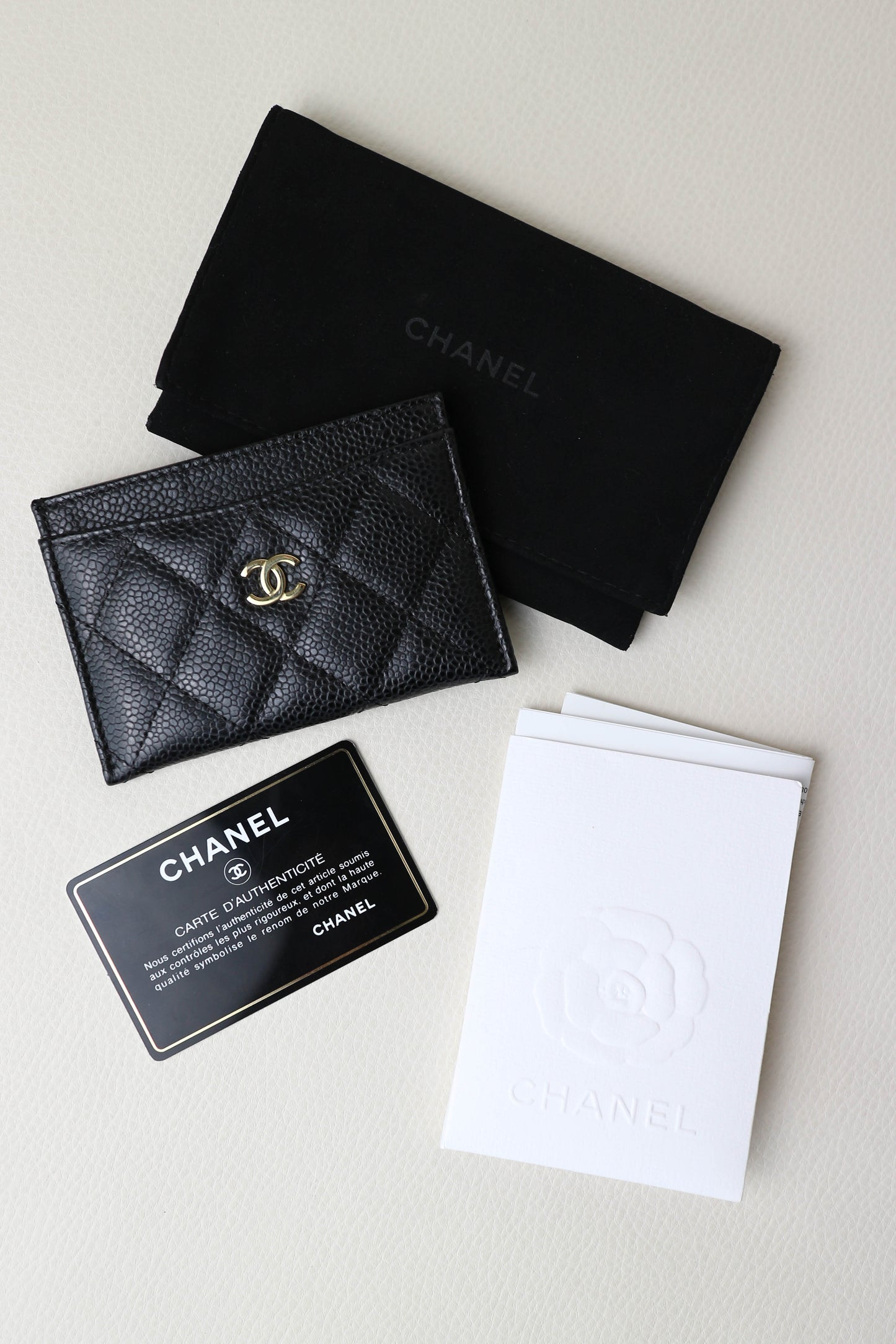 Chanel CC Logo Card Holder