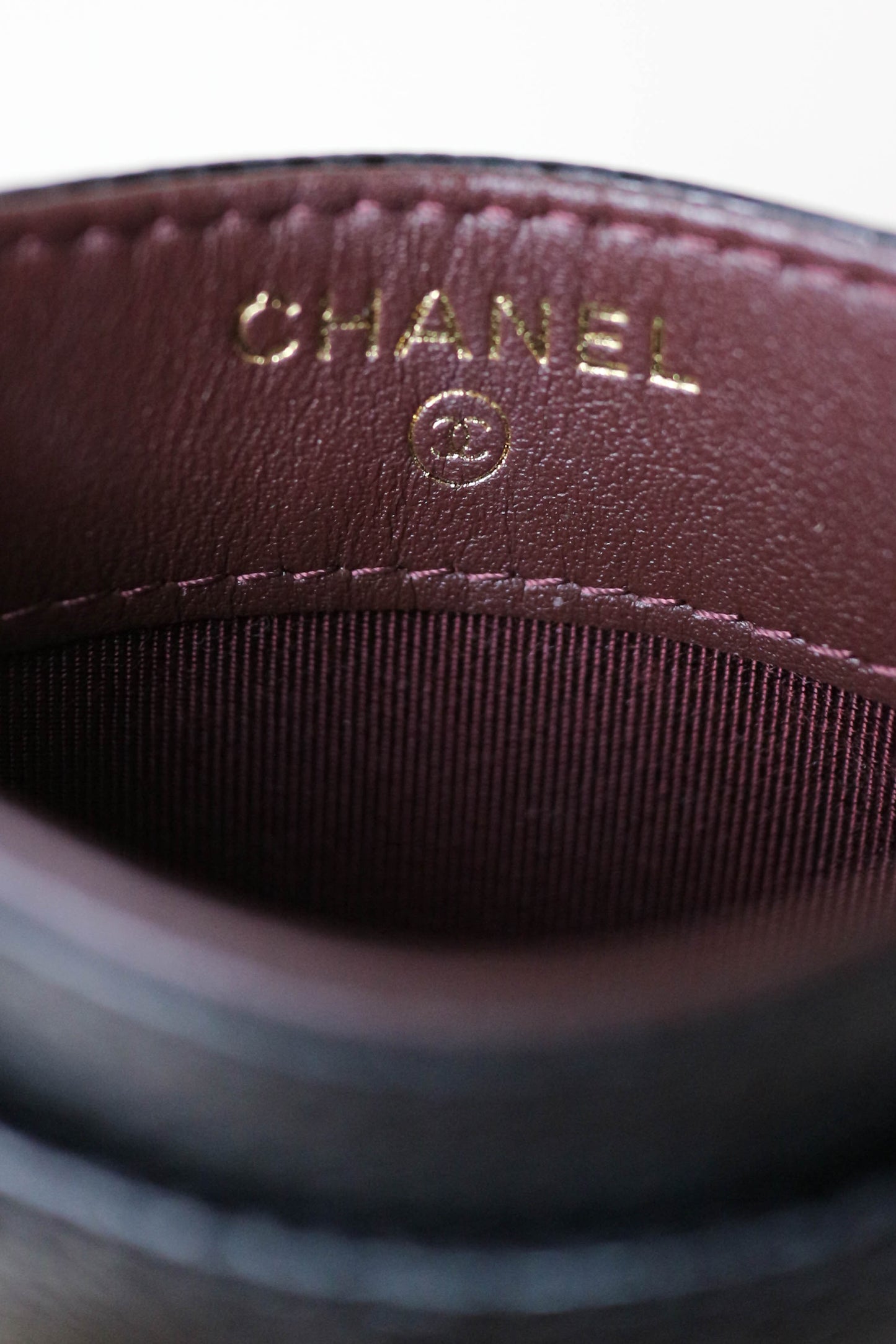 Chanel CC Logo Card Holder