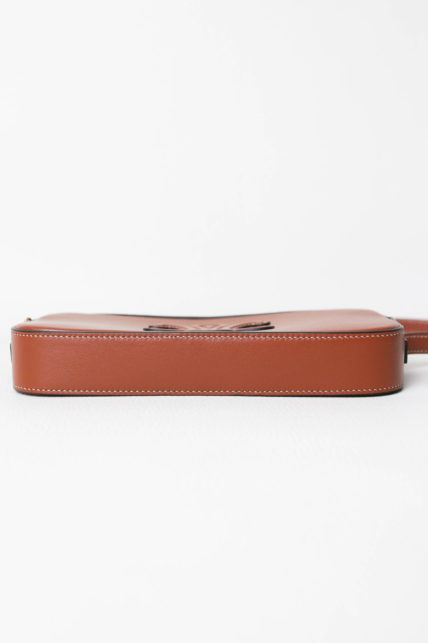 CELINE Triomphe Shoulder Bag Brown