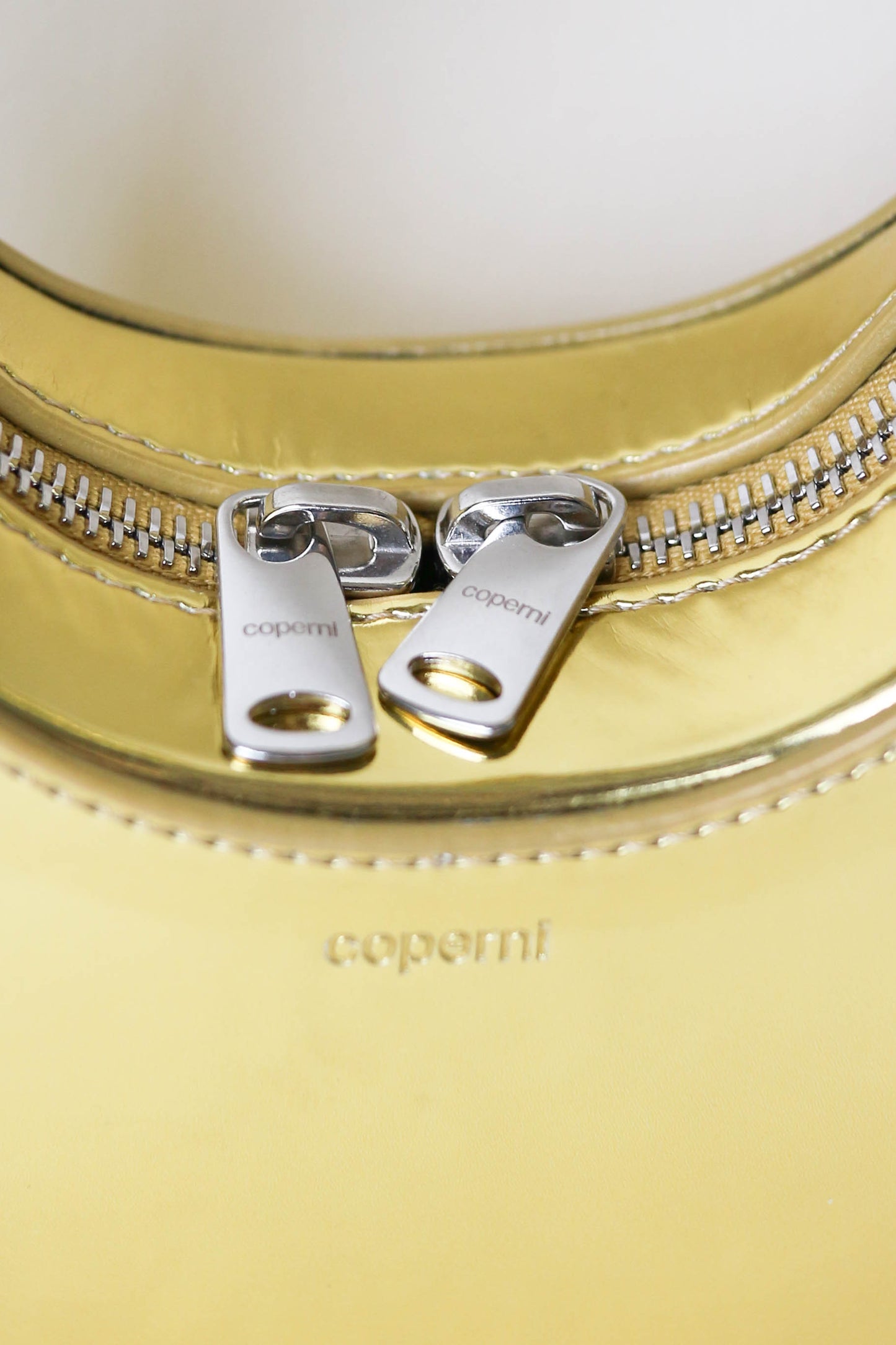 Coperni Swipe Metallic Gold Bag
