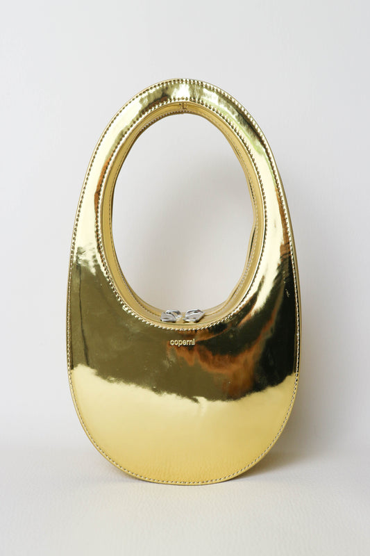 Coperni Swipe Metallic Gold Bag