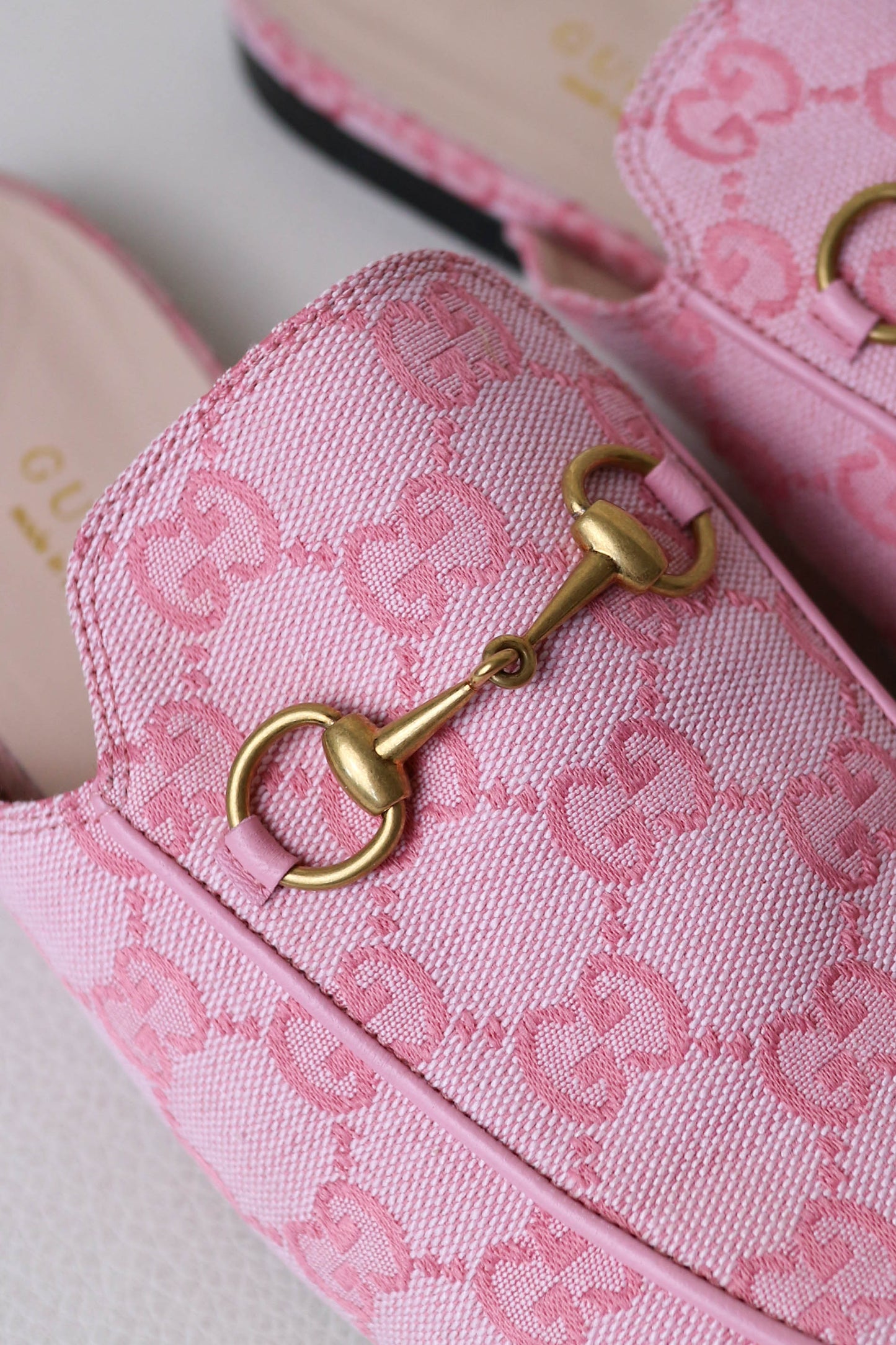 Gucci Princetown Loafers Pink
