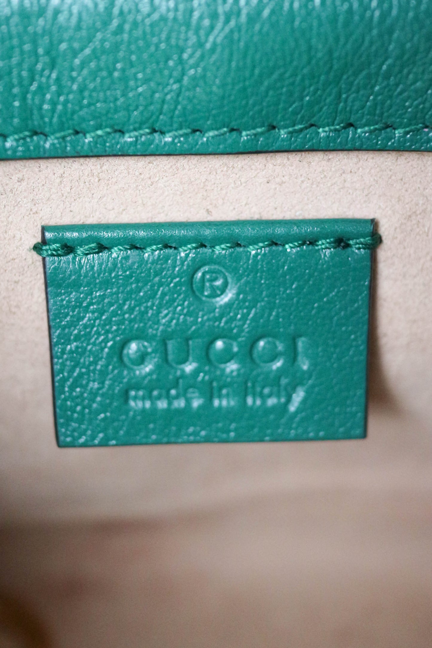 Gucci Mini Marmont Bag Green