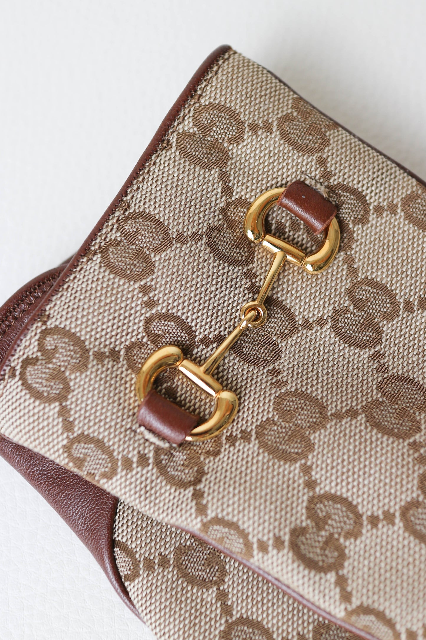 Gucci Horsebit Monogram Gloves