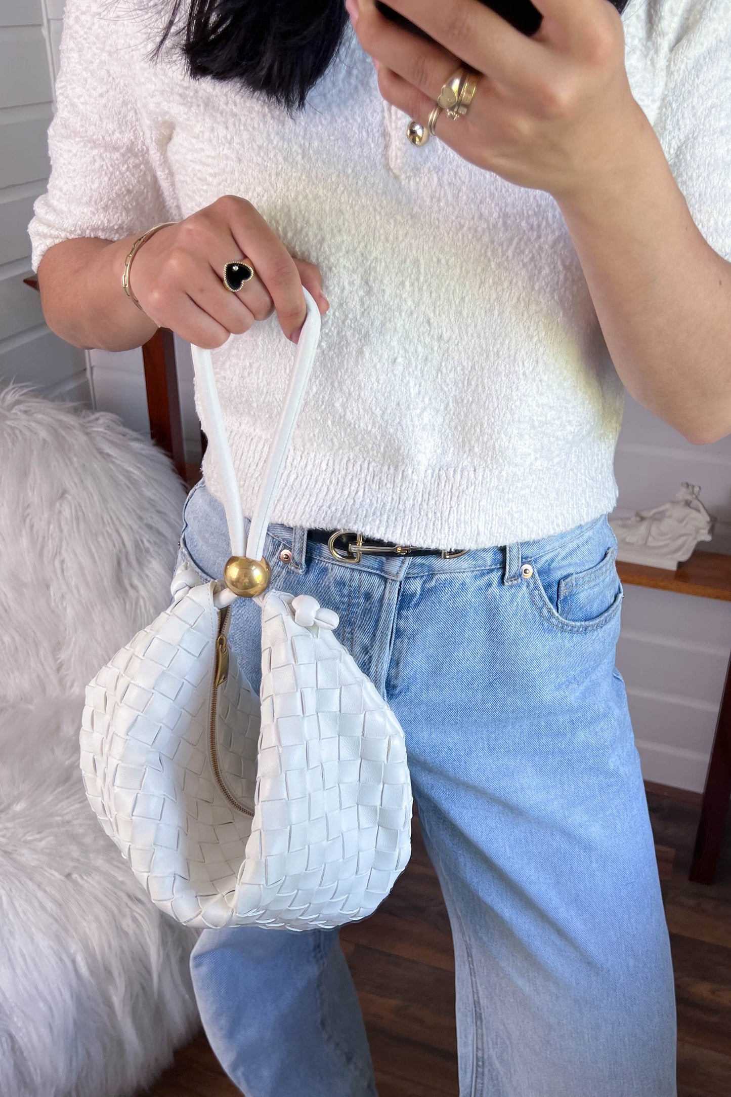 Bottega Veneta Intrecciato Turn Bag