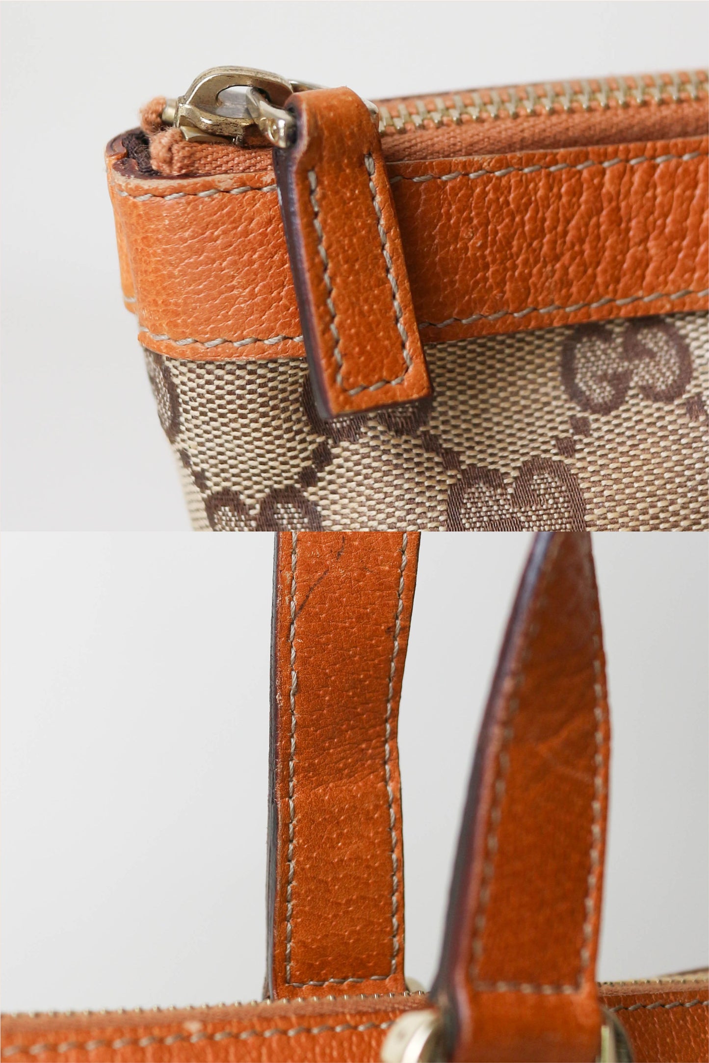 Gucci Vintage Abbey Mini Handbag Brown