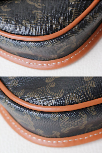 CELINE Triomphe Mini Besace Crossbody Bag