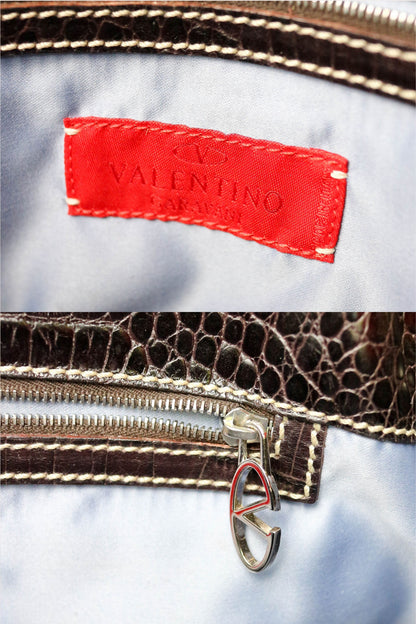 Valentino Vintage Leopard Shoulder Bag