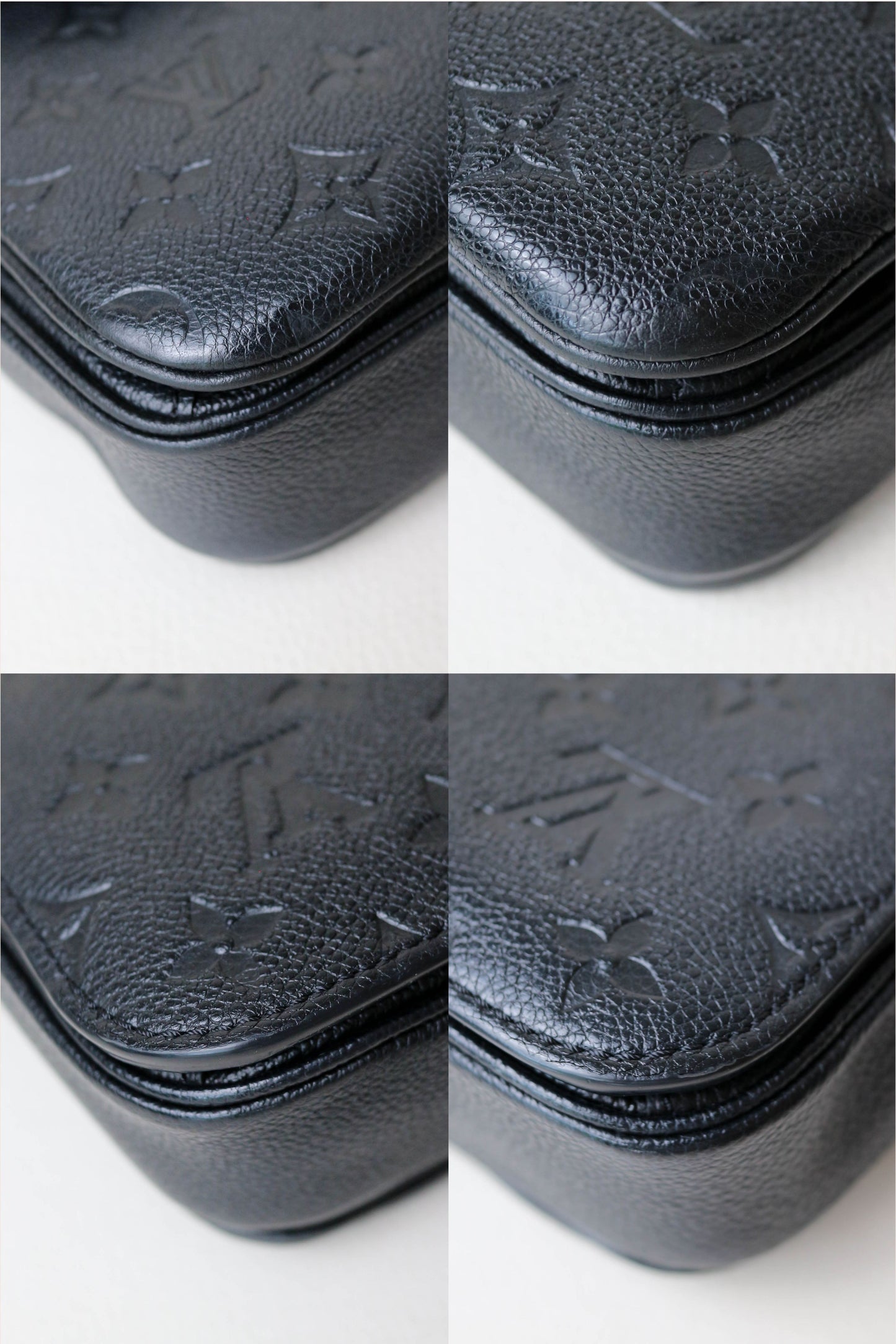Louis Vuitton Empreinte Pochette Metis Bag Black