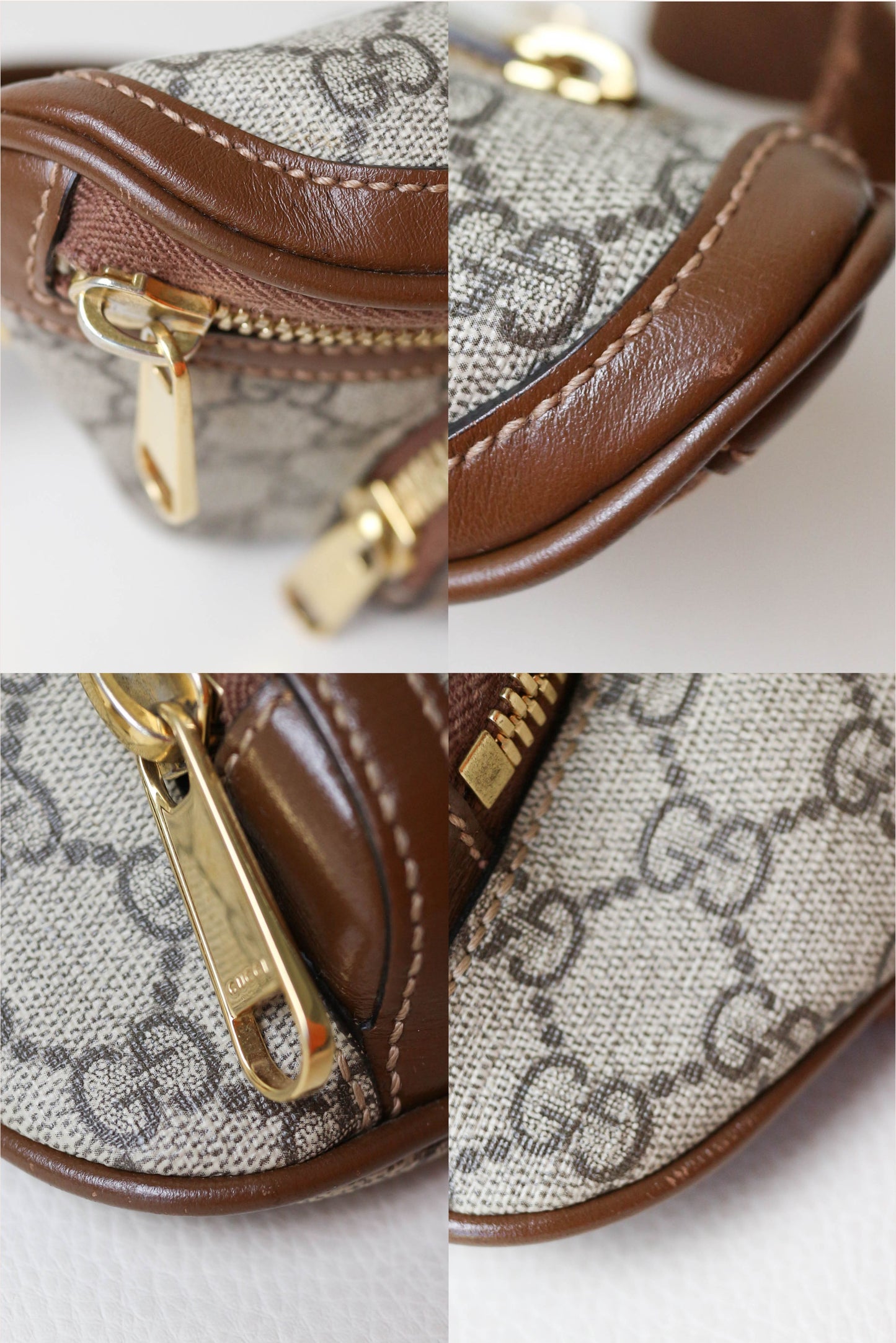Gucci Monogram Canvas Belt Bag