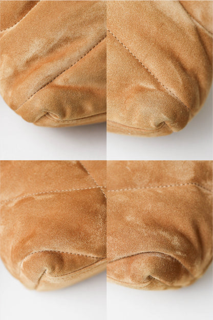 Saint Laurent Loulou Puffer Shoulder Bag Small Suede