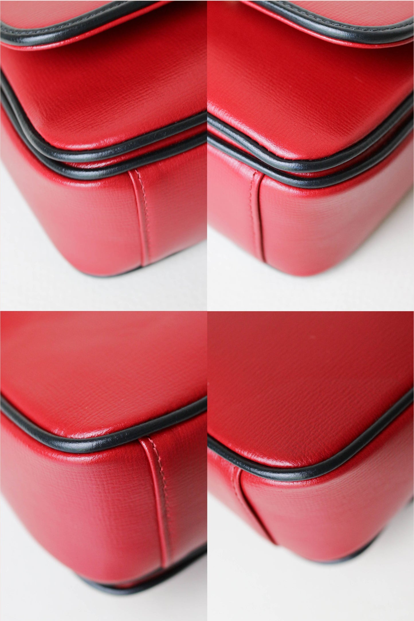 Gucci Marina Chain Shoulder Bag Red