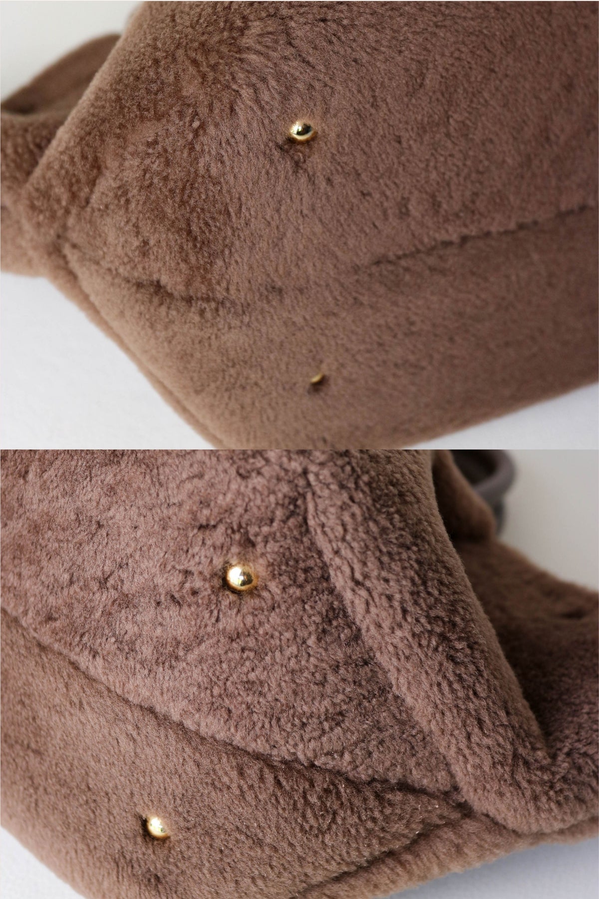 DeMellier The New York Shearling Tote Bag Medium