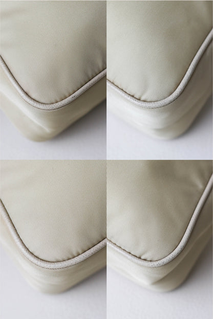 Prada Nylon Re-edition 2005 Handbag Beige
