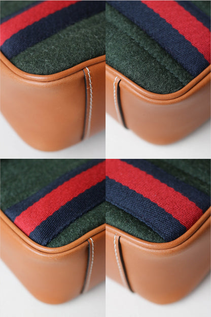 Gucci Marmont Webbing Shoulder Bag Small