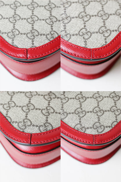 Gucci Horsebit 1955 Shoulder Bag Medium Red