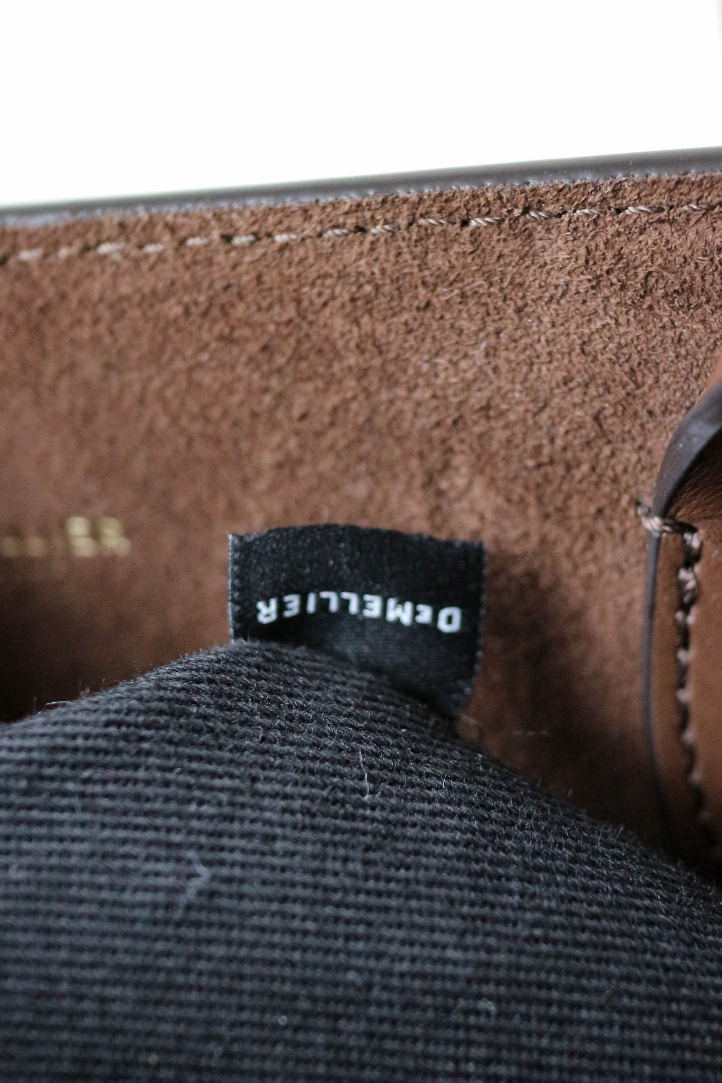 DeMellier Hudson Tote Bag Large Suede